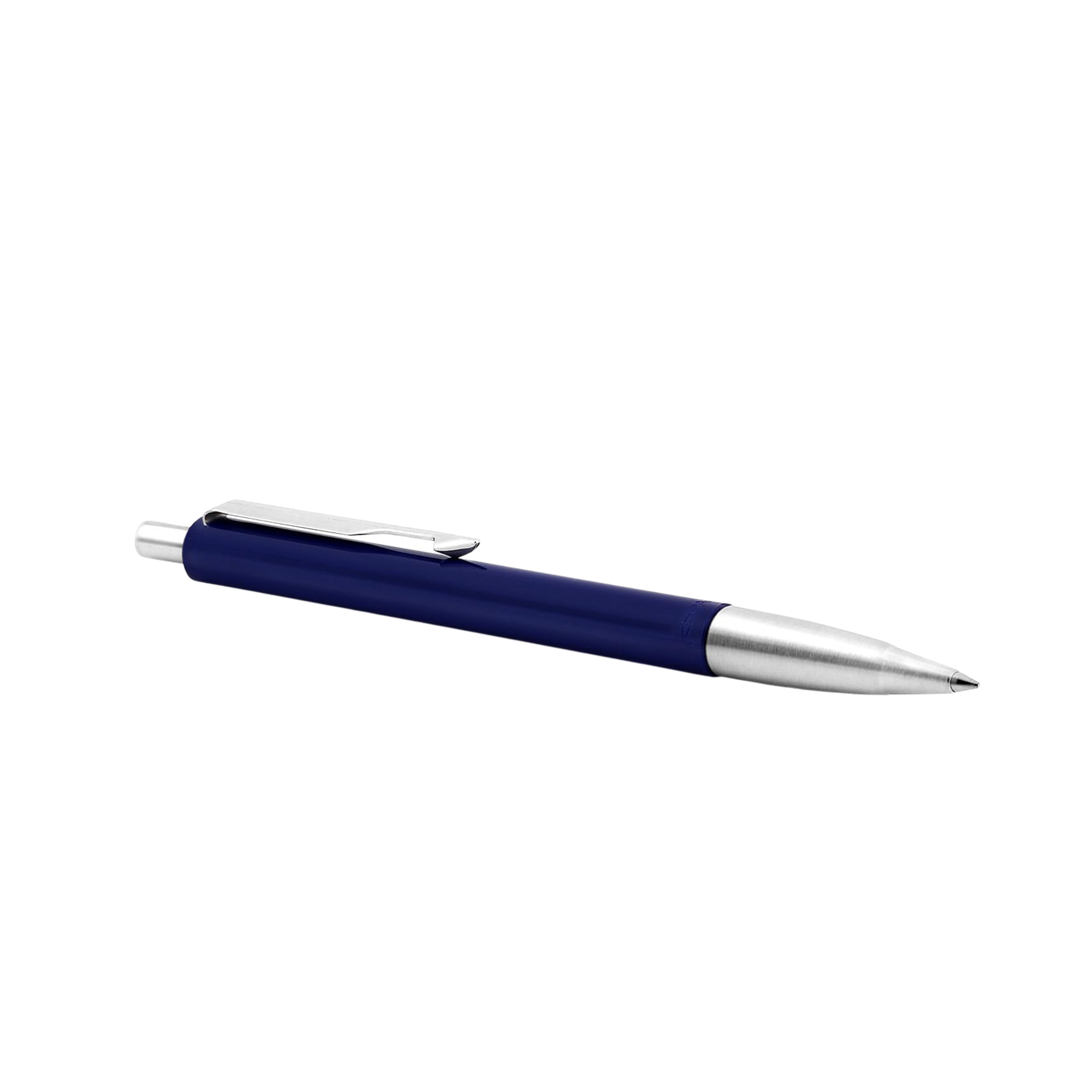 Parker Vector Standard Chrome Trim Ballpoint Pen - Blue