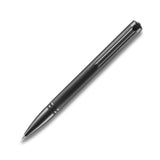 Lapis Bard Contemporary Torque Matte Black With Shiny Black Trim Ballpoint Pen