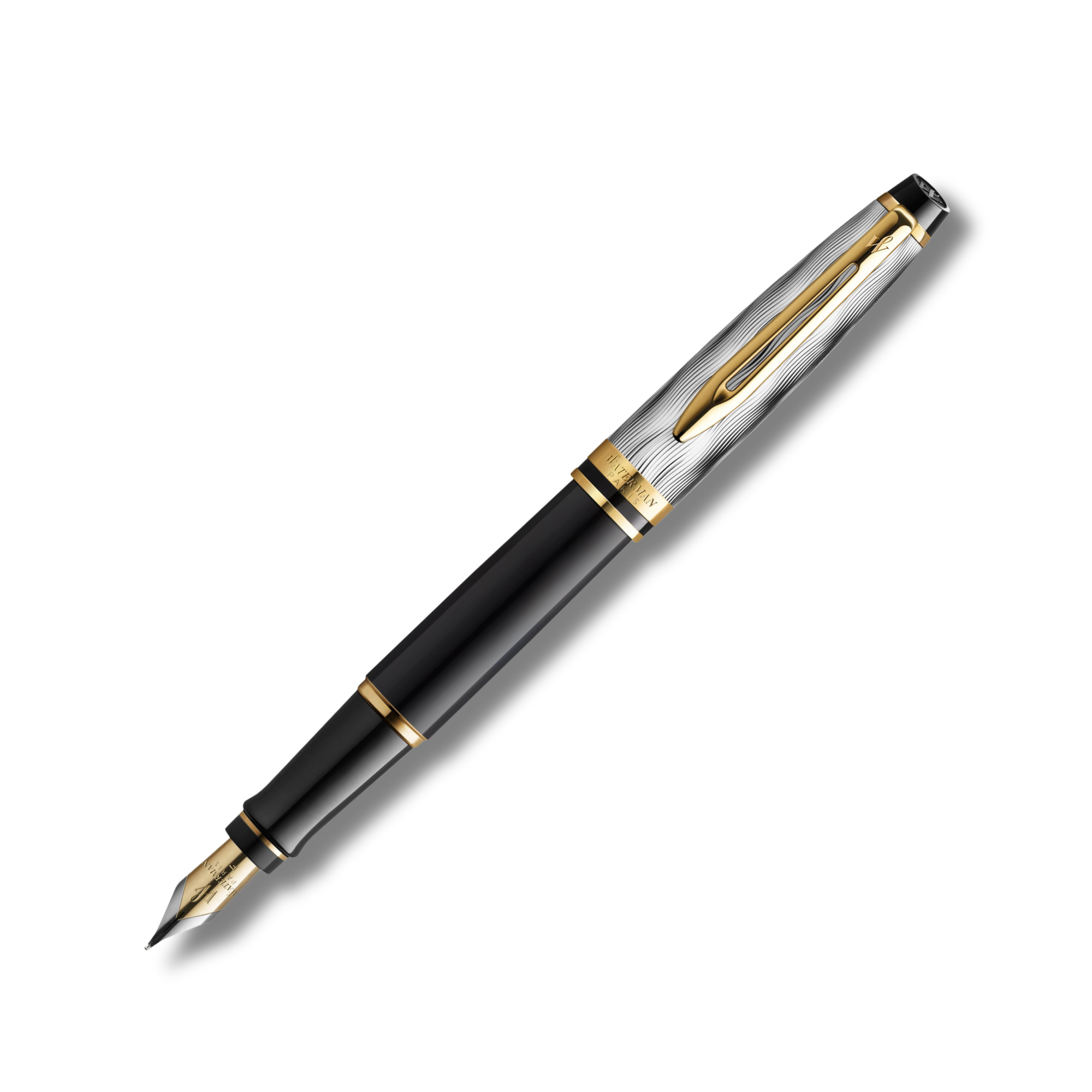 Waterman Expert Reflections of Paris Gold Trim Fountain pen