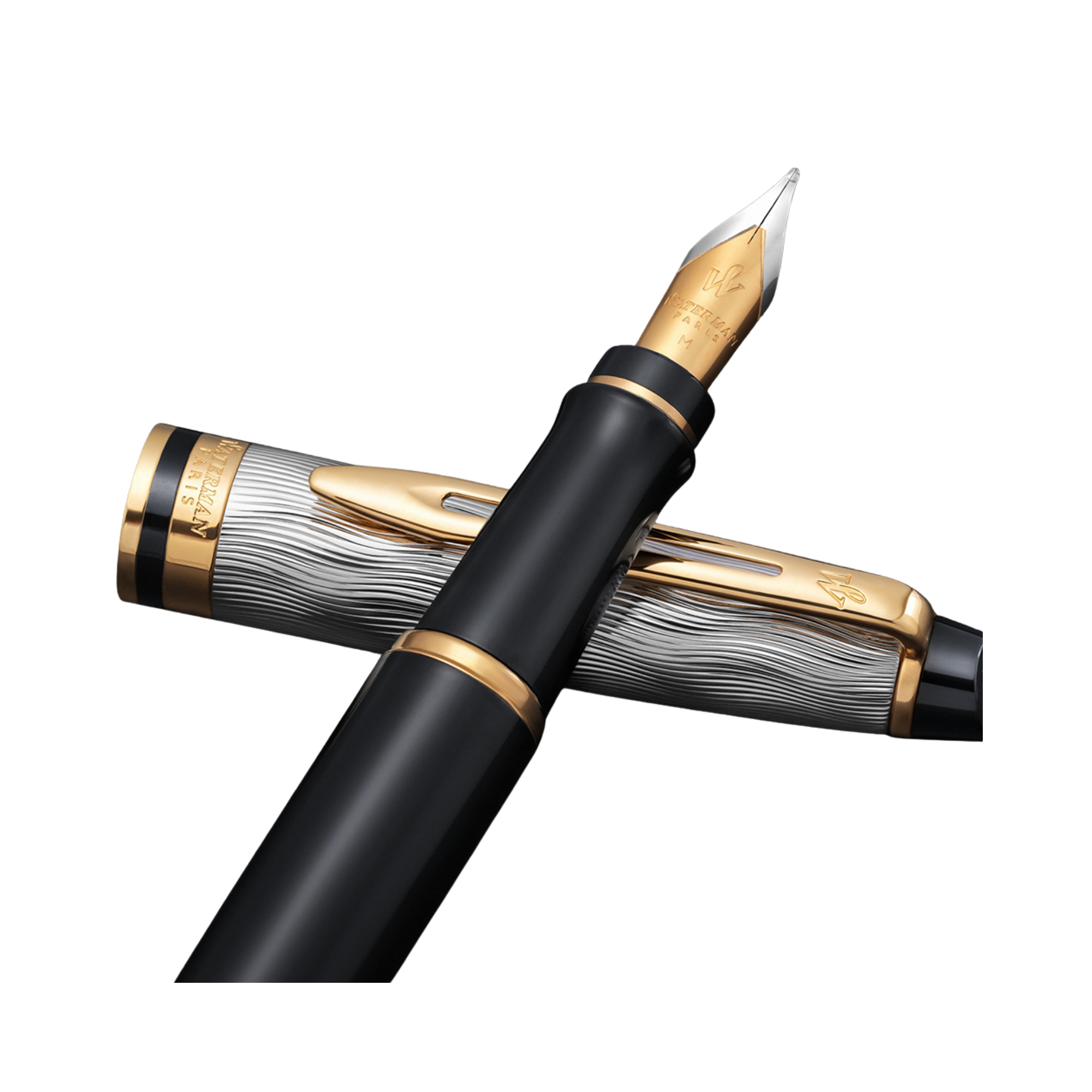 Waterman Expert Reflections of Paris Gold Trim Fountain pen