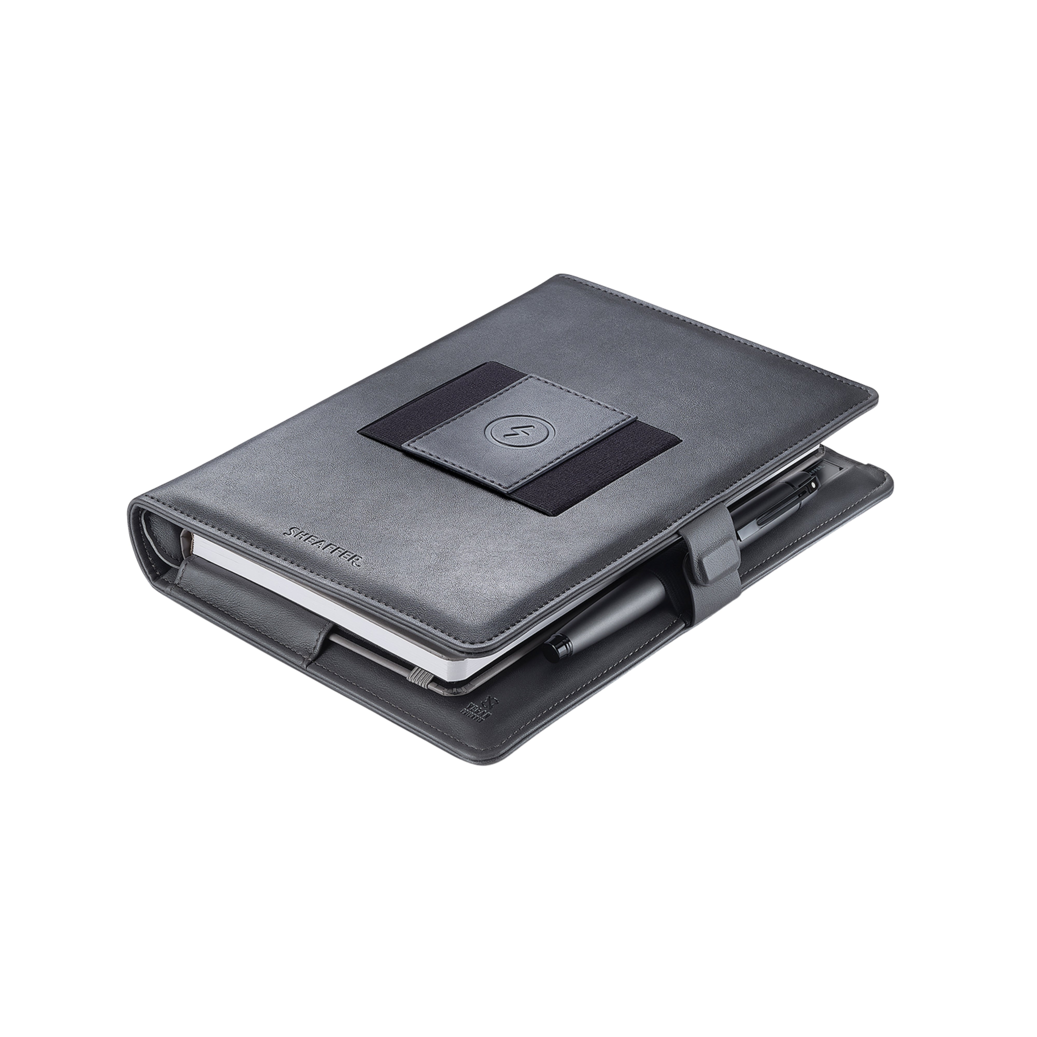 Sheaffer Superbook 12000mAh Power Bank Organizer - Grey