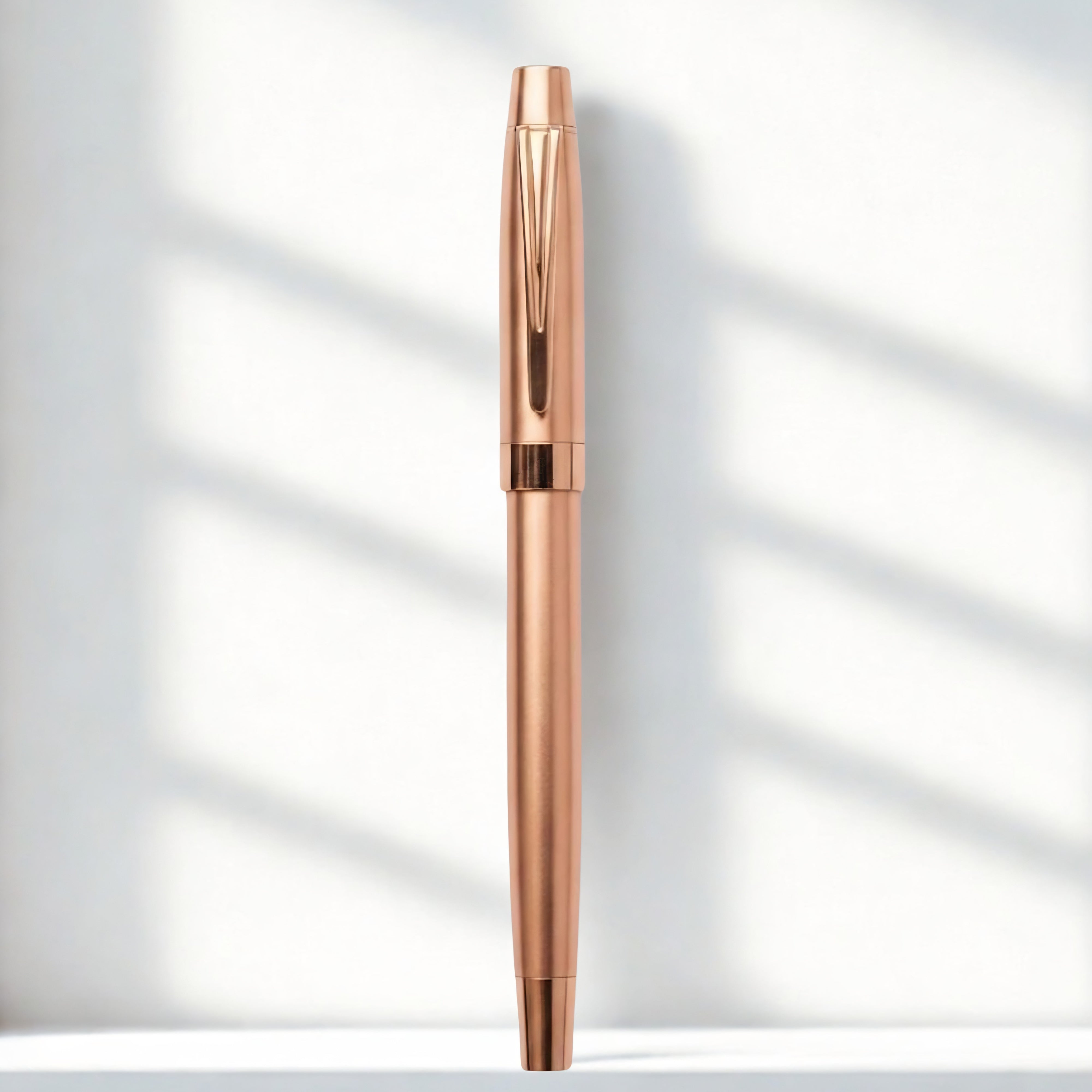 Aurelian Rose Gold Rollerball Pen