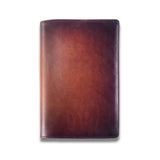 Lapis Bard A5-Size Leather Notebook Jacket - Cognac