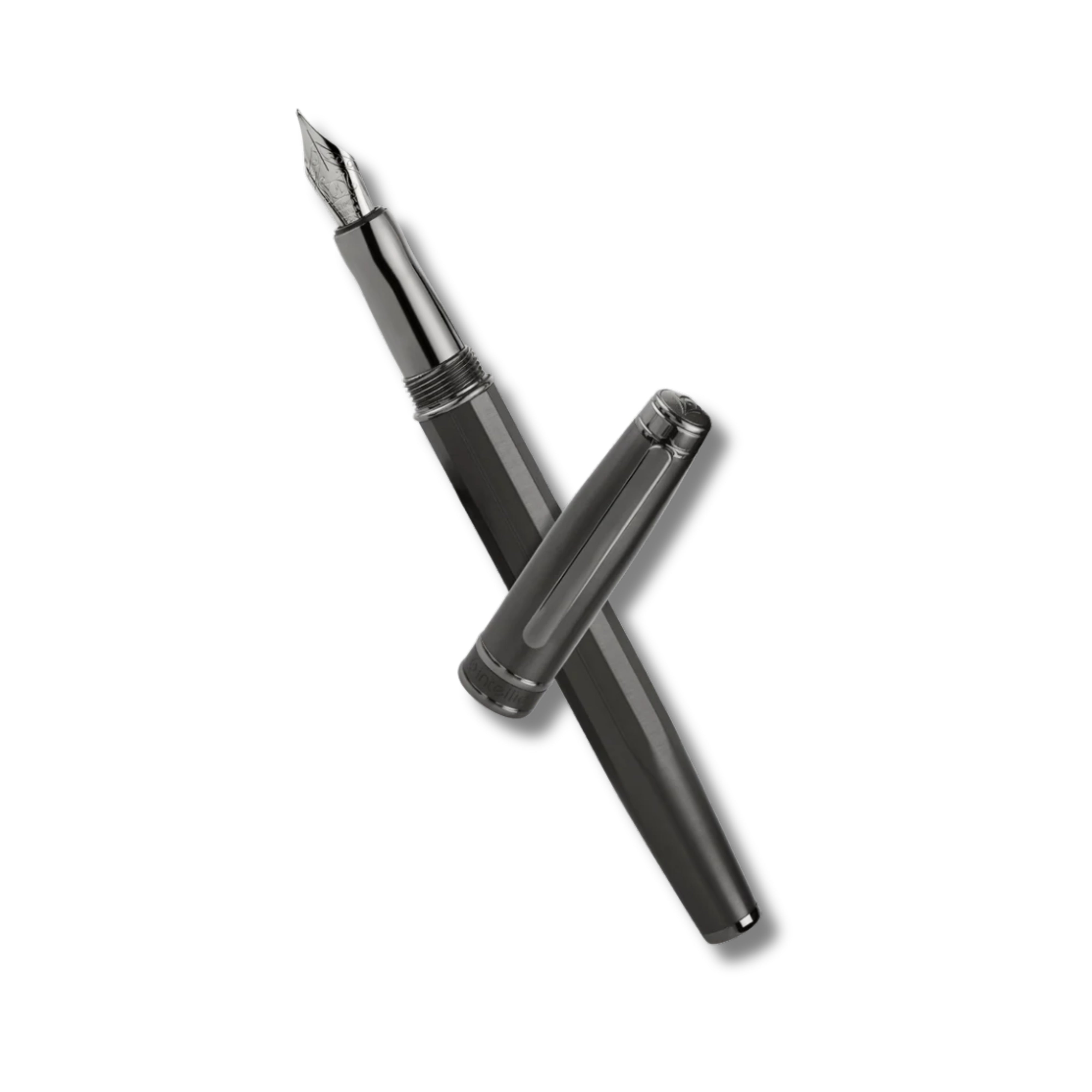 Intellio Germany Matte Black Fountain Pen