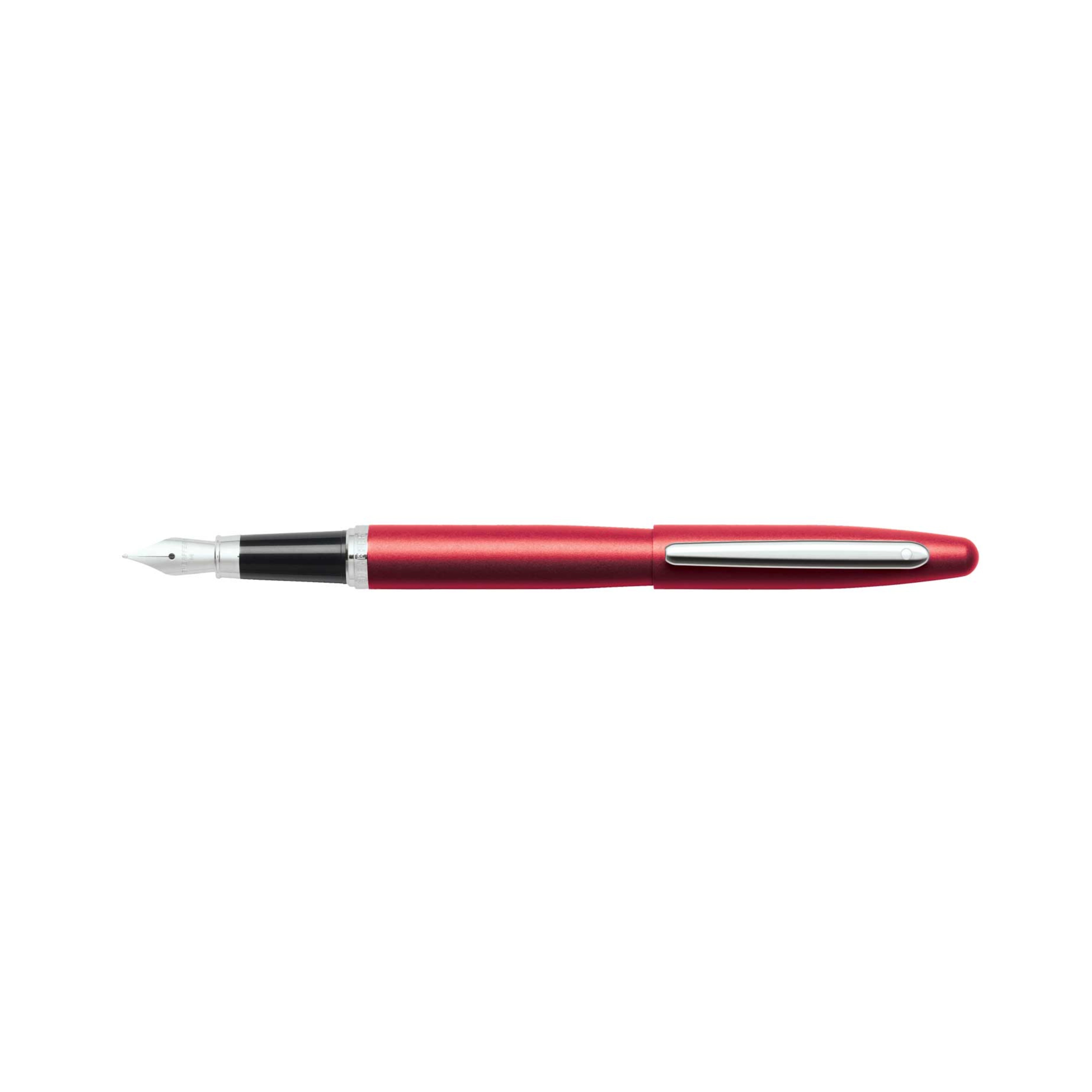 Sheaffer 9403 VFM Fountain Pen Excessive Red with Chrome Trims