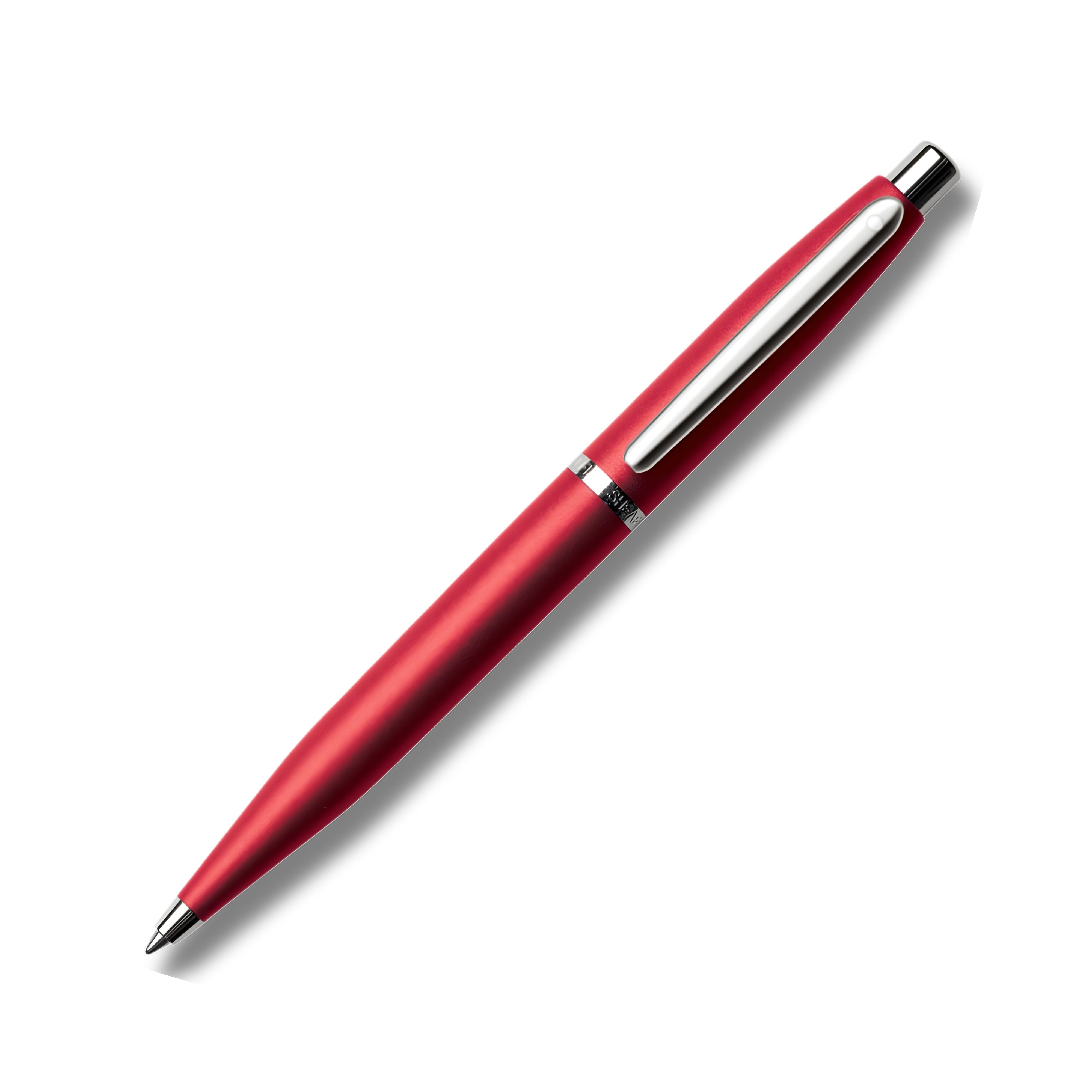 Sheaffer VFM 9403 Ballpoint Pen Excessive Red with Chrome Plated Trims