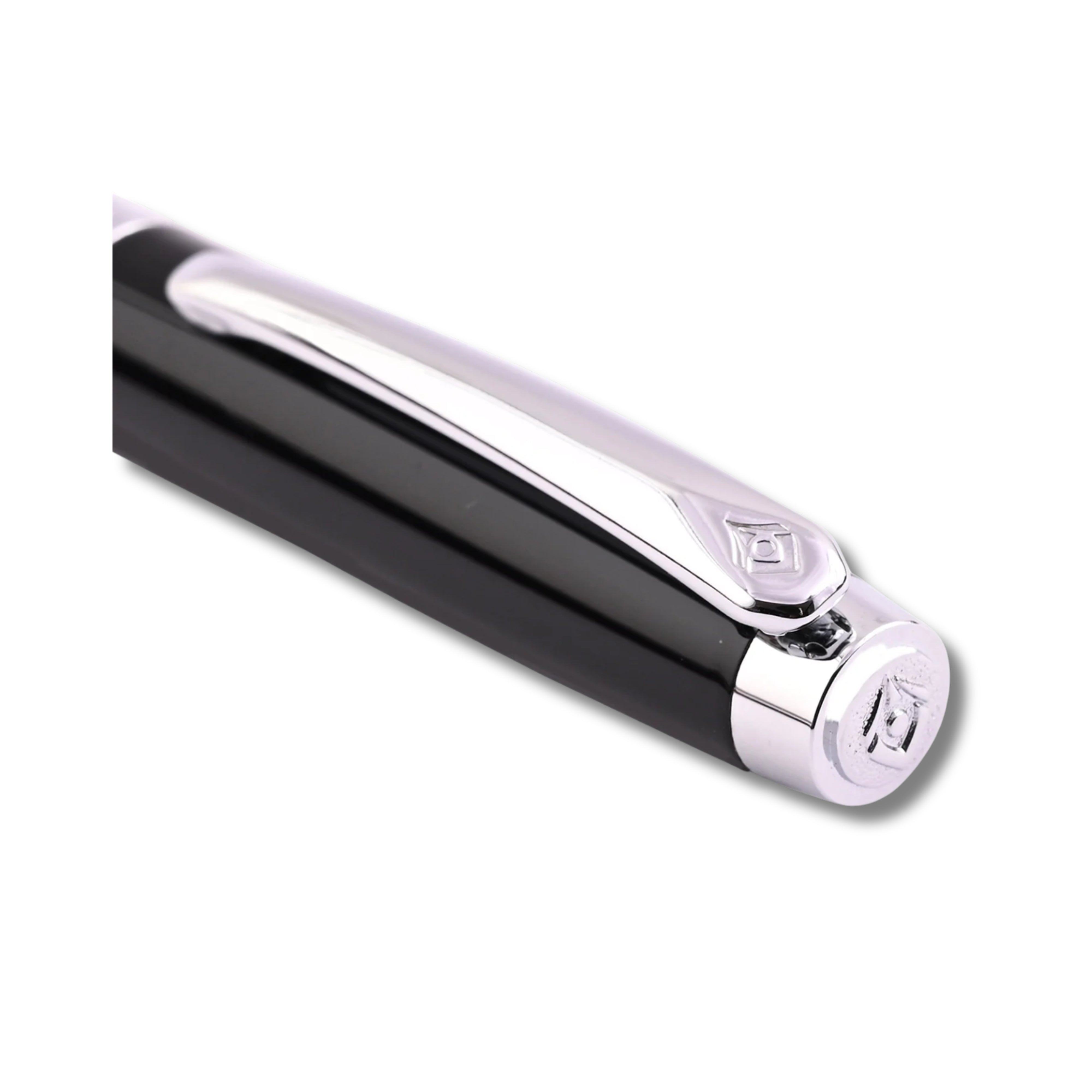 Intellio Germany Black & Chrome Rollerball Pen