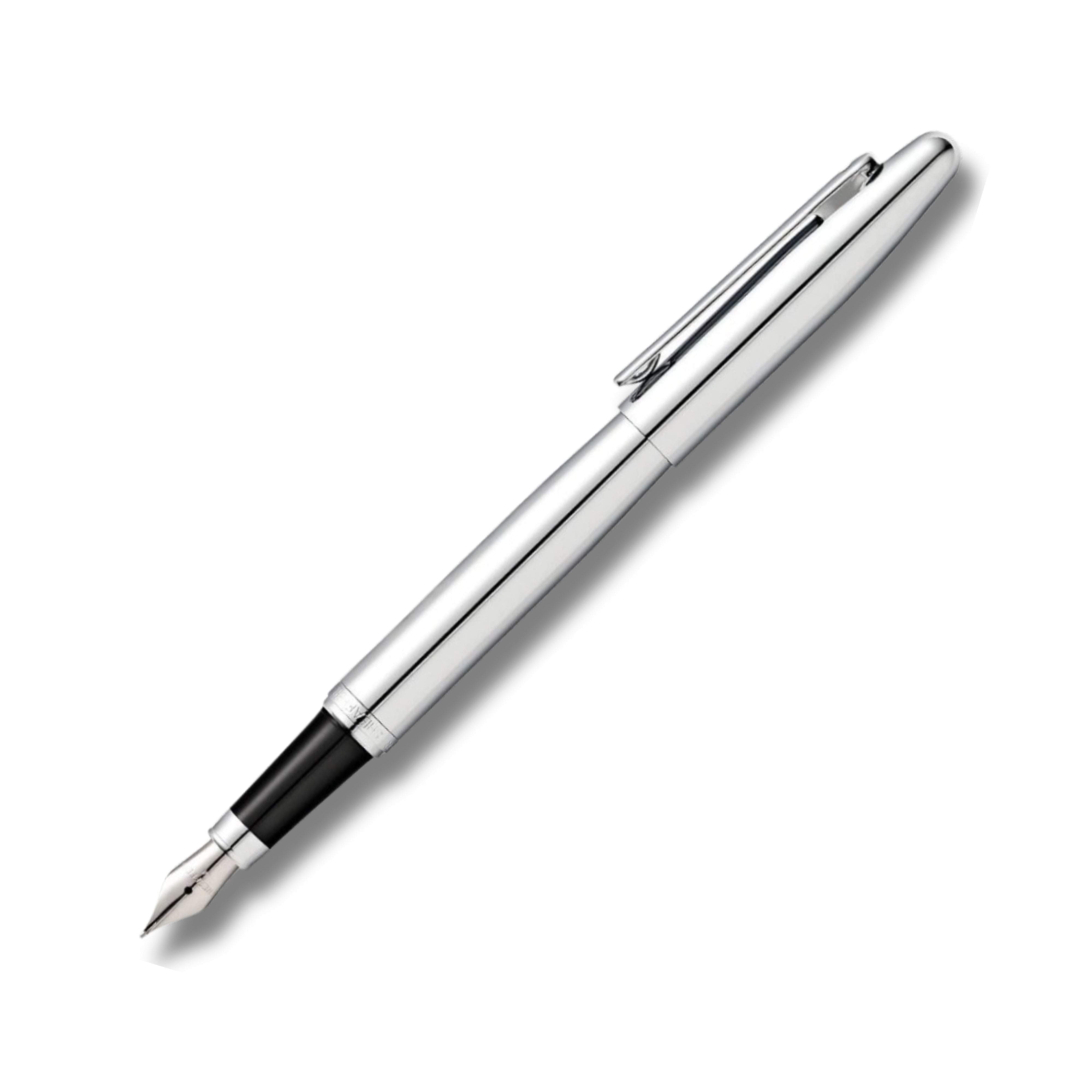 Sheaffer VFM 9421 Fountain Pen Bright Chrome with Polished Chrome Trims
