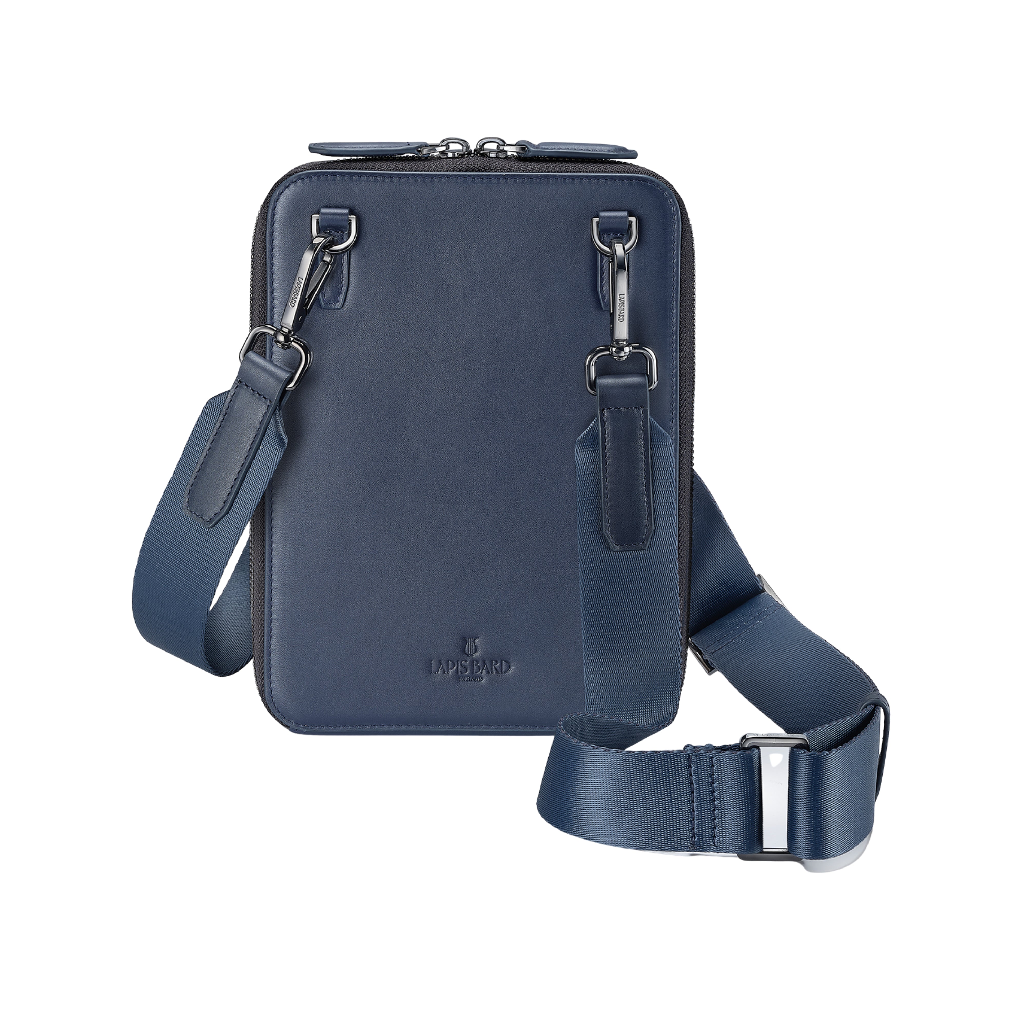 Lapis Bard Enigma Cross Body Travel Bag - Navy