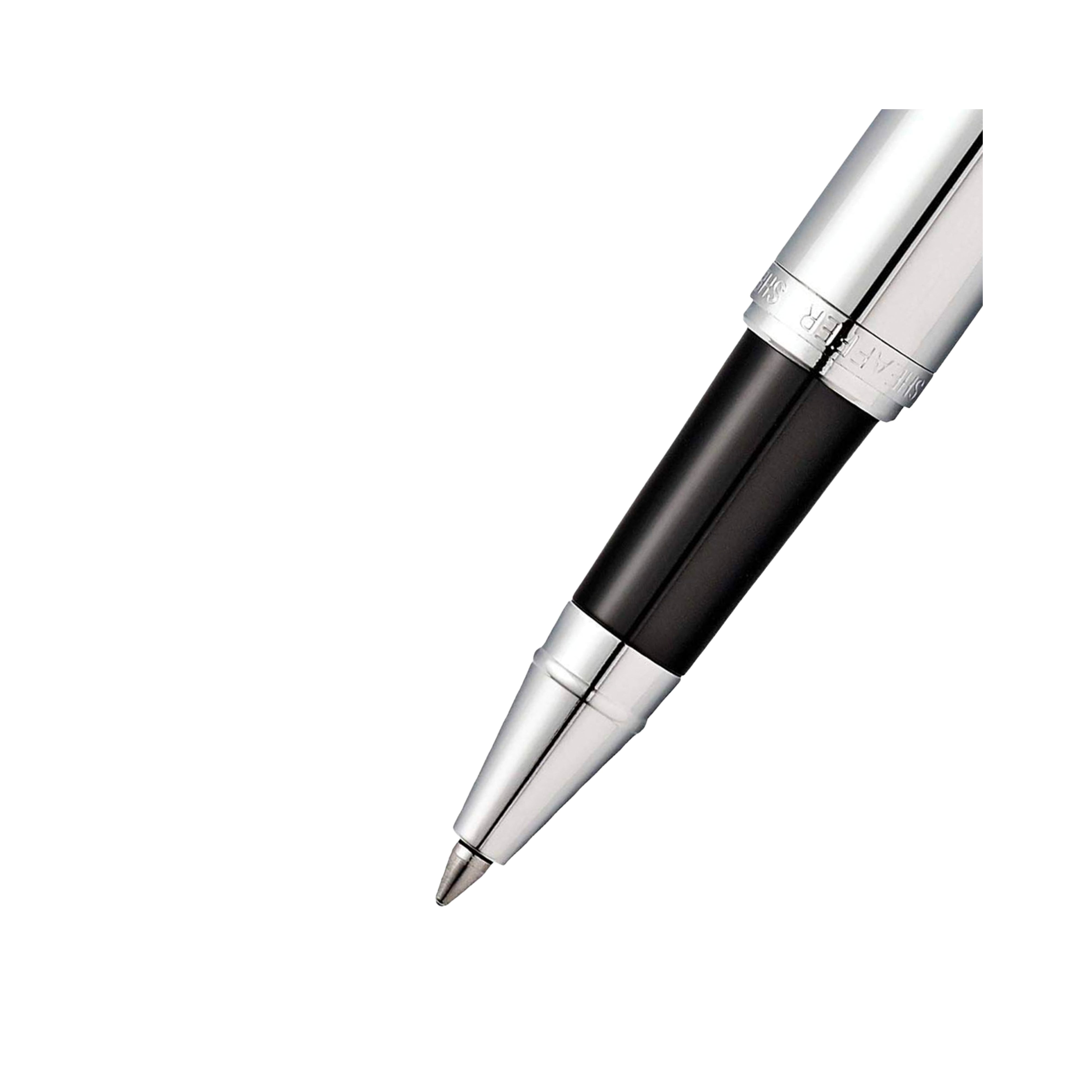 Sheaffer 9421 VFM Rollerball Pen Bright Chrome with Polished Chrome Trims