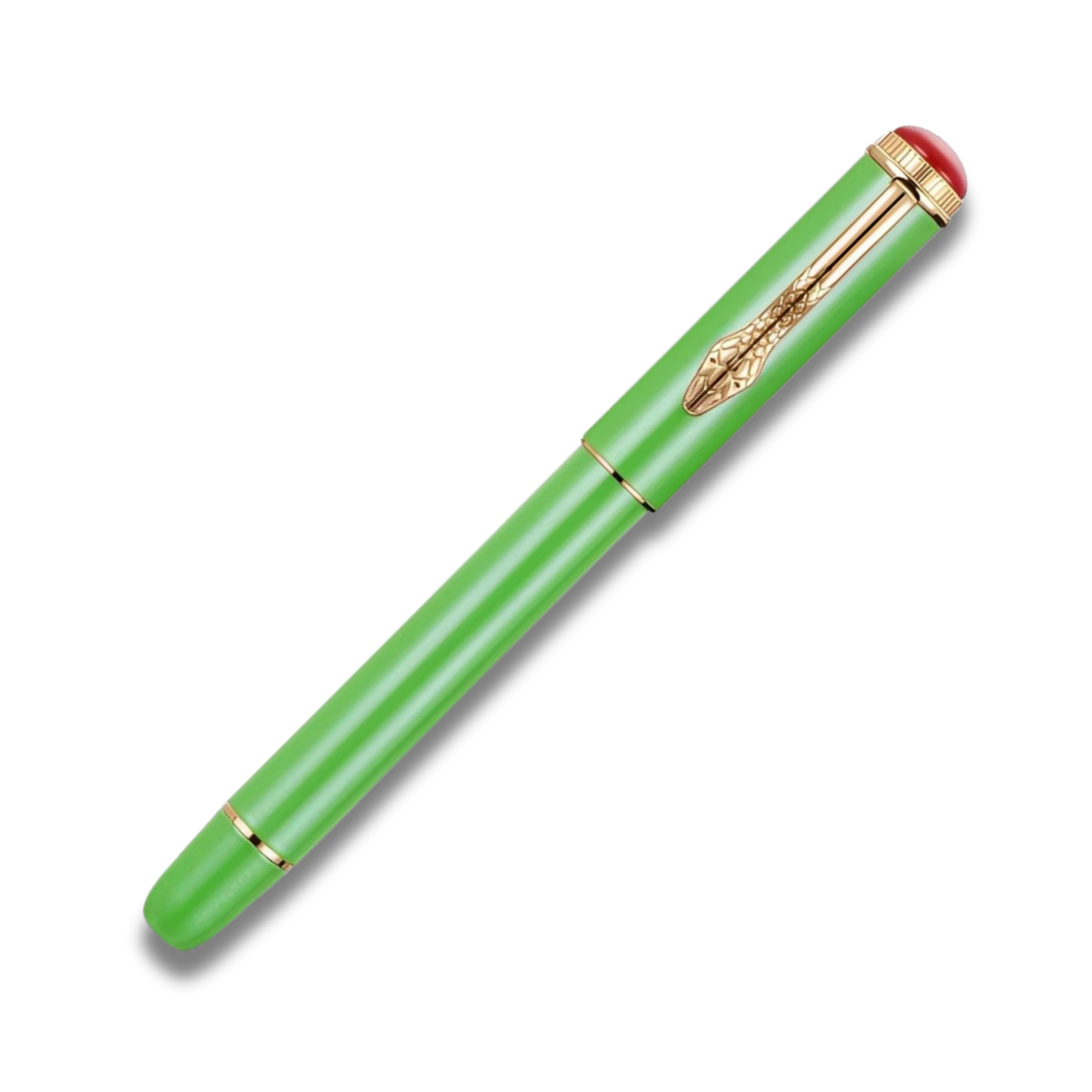 Jinhao 025 Jade Crown Snake Clip Fountain Pen (Fine)