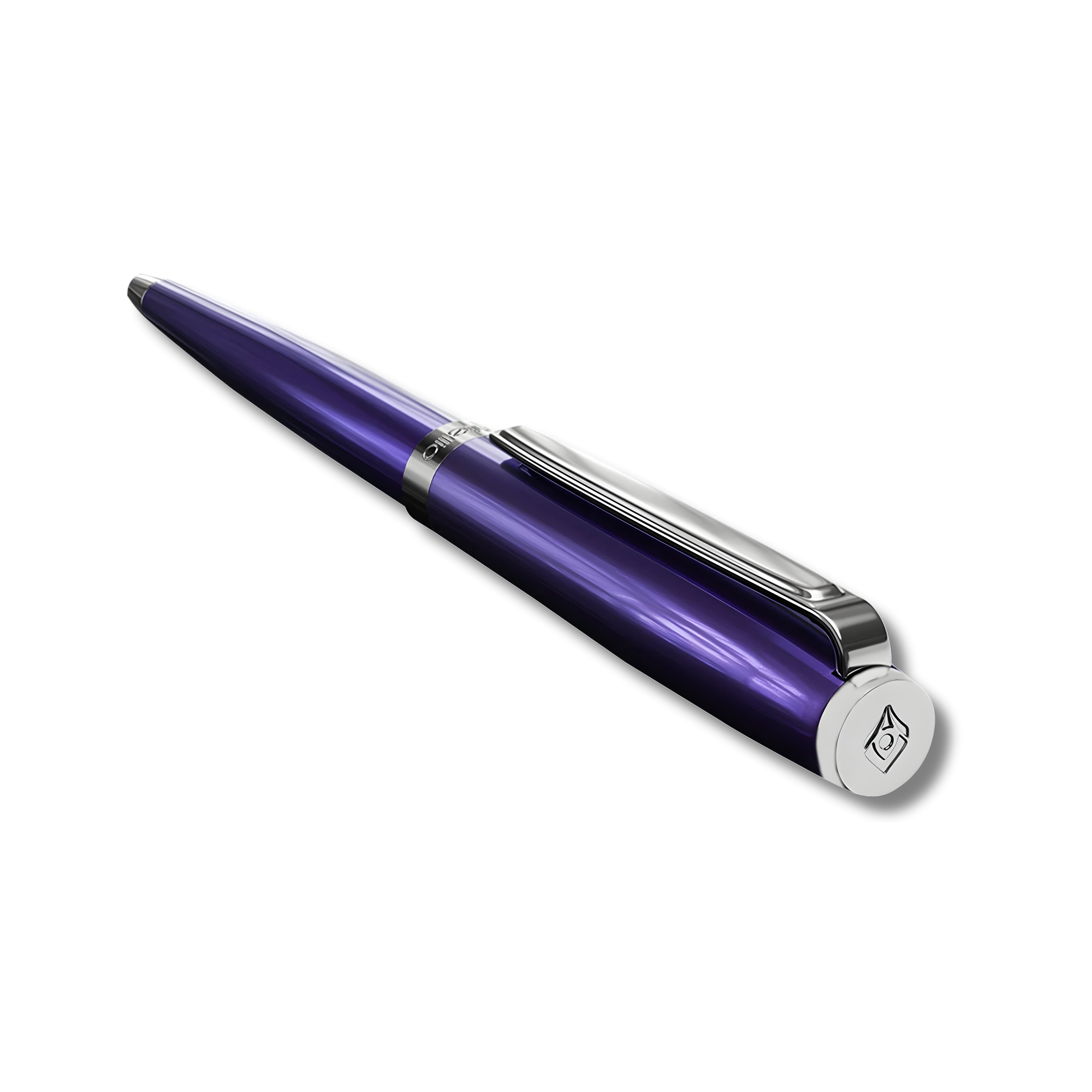 Intellio Germany Insignia Indigo and Chrome Ballpoint Pen
