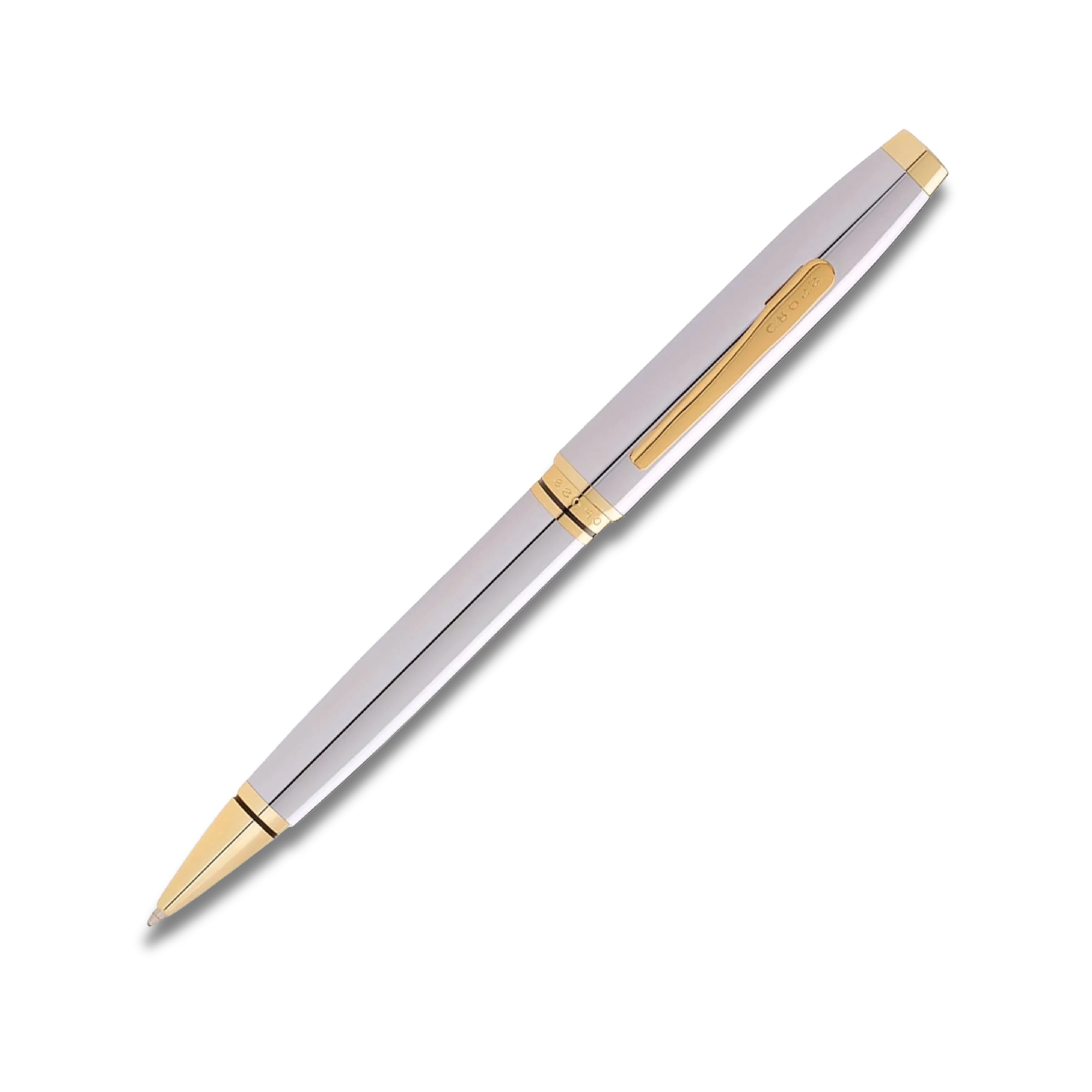 Cross Coventry Polished Chrome with Gold-Tone Ballpoint Pen