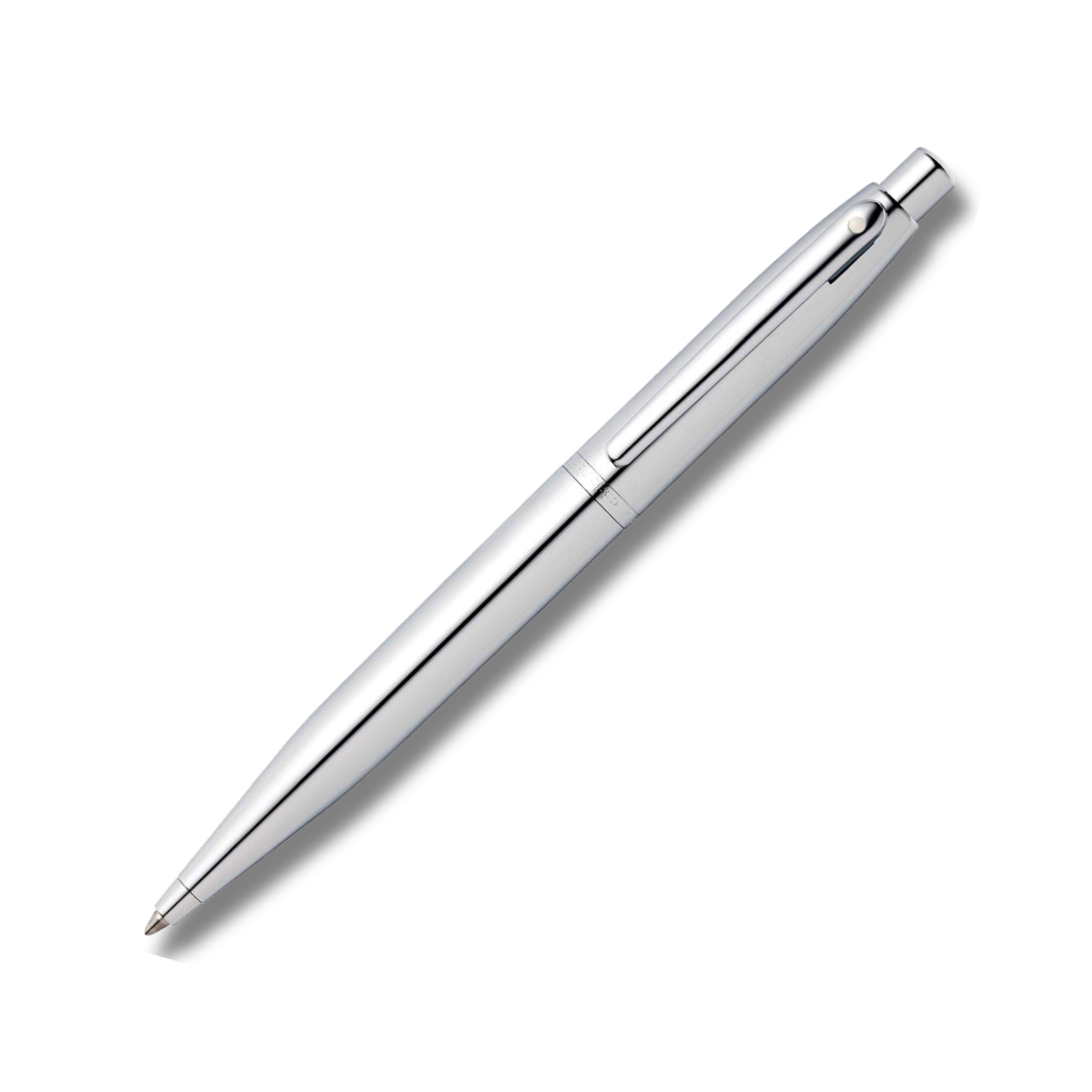 Sheaffer VFM 9421 Ballpoint Pen Bright Chrome with Polished Chrome Trim