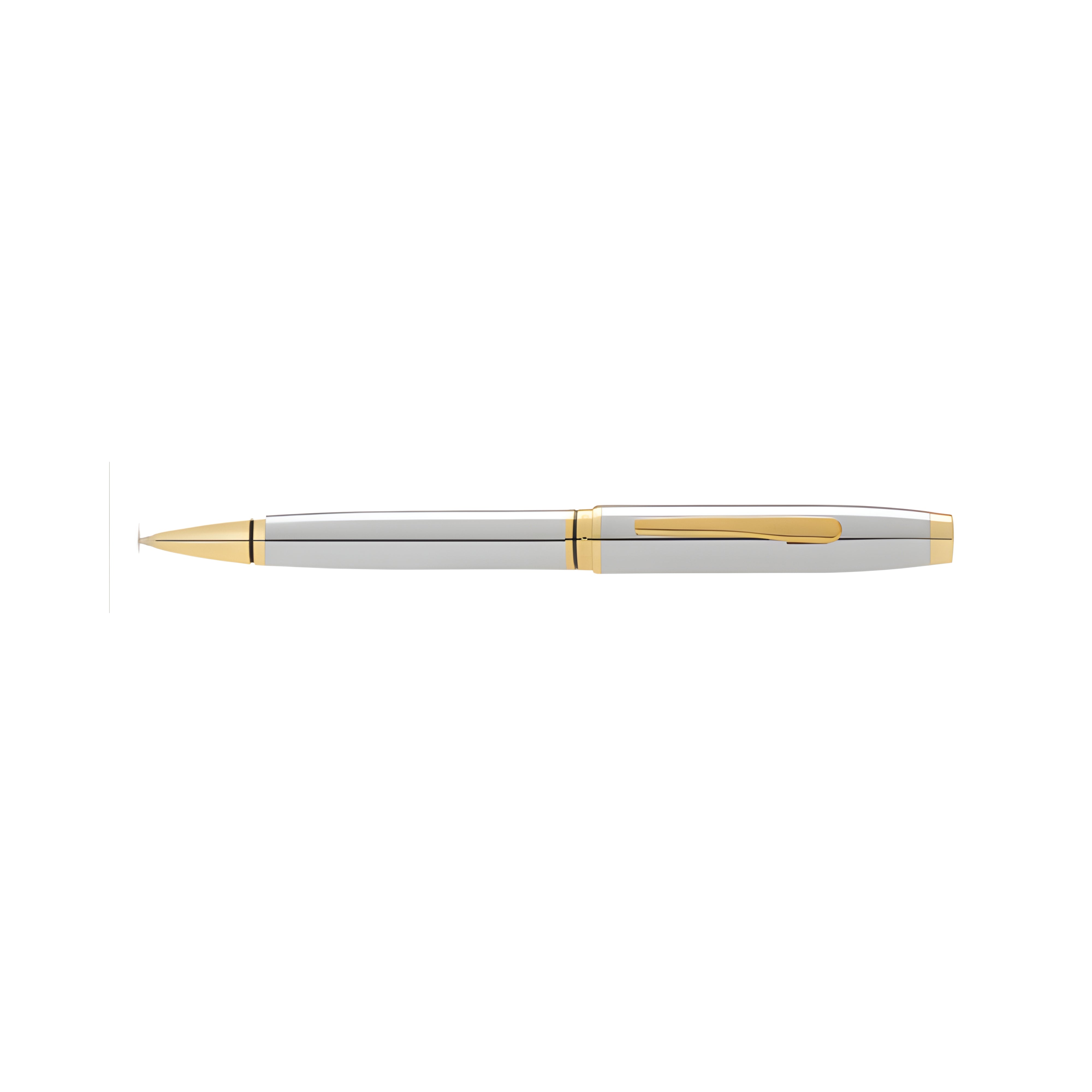 Cross Coventry Polished Chrome with Gold-Tone Ballpoint Pen