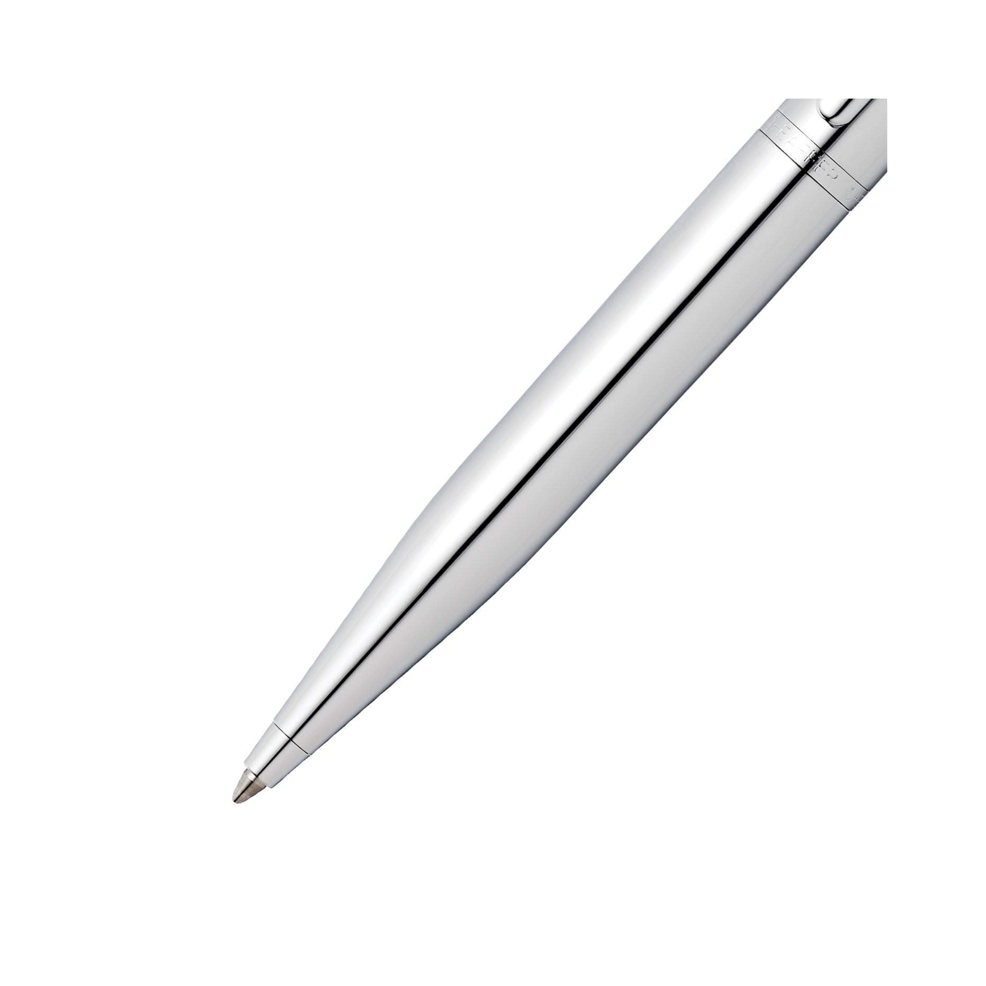 Sheaffer VFM 9421 Ballpoint Pen Bright Chrome with Polished Chrome Trim