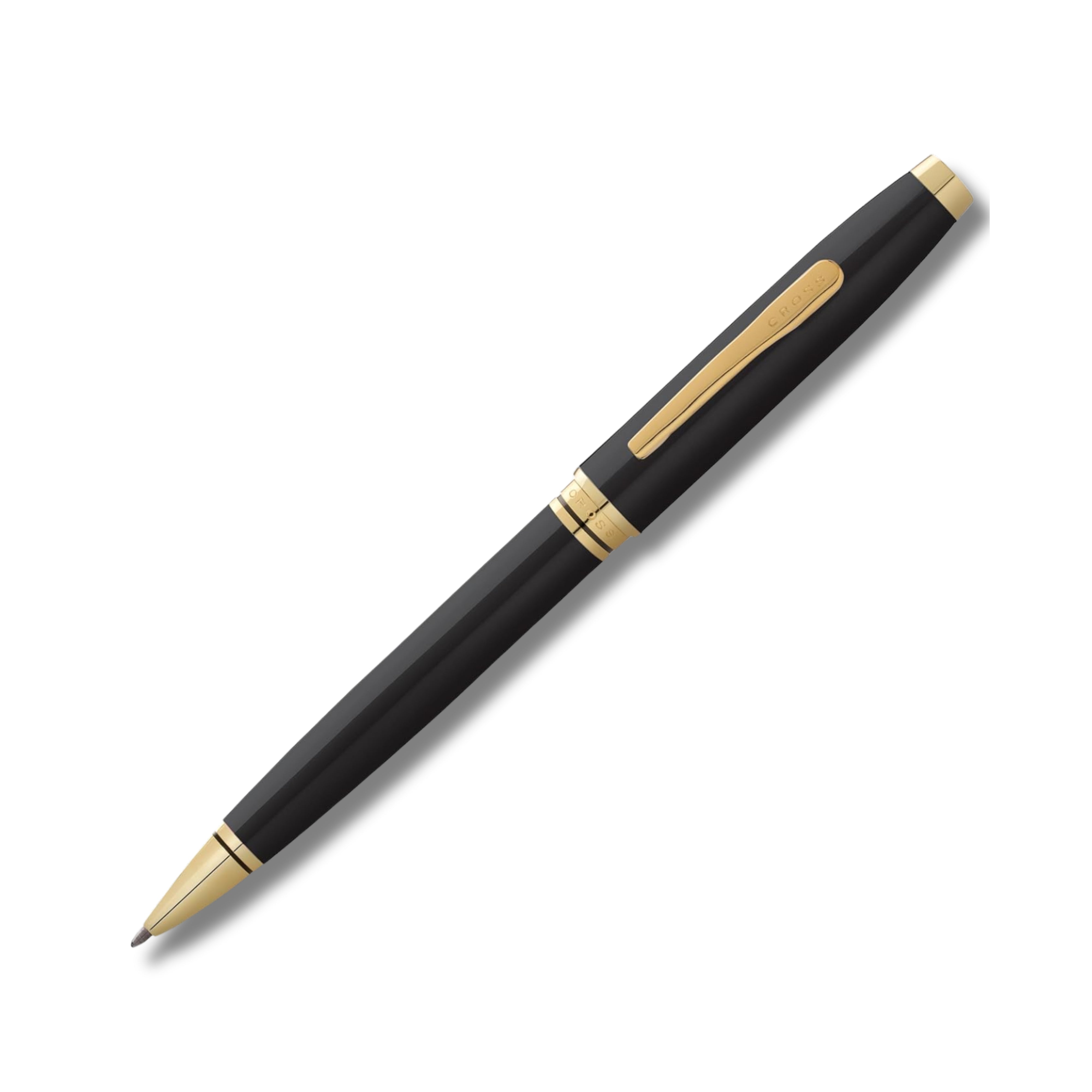 Cross Coventry Black Lacquer with Gold-Tone Ballpoint Pen