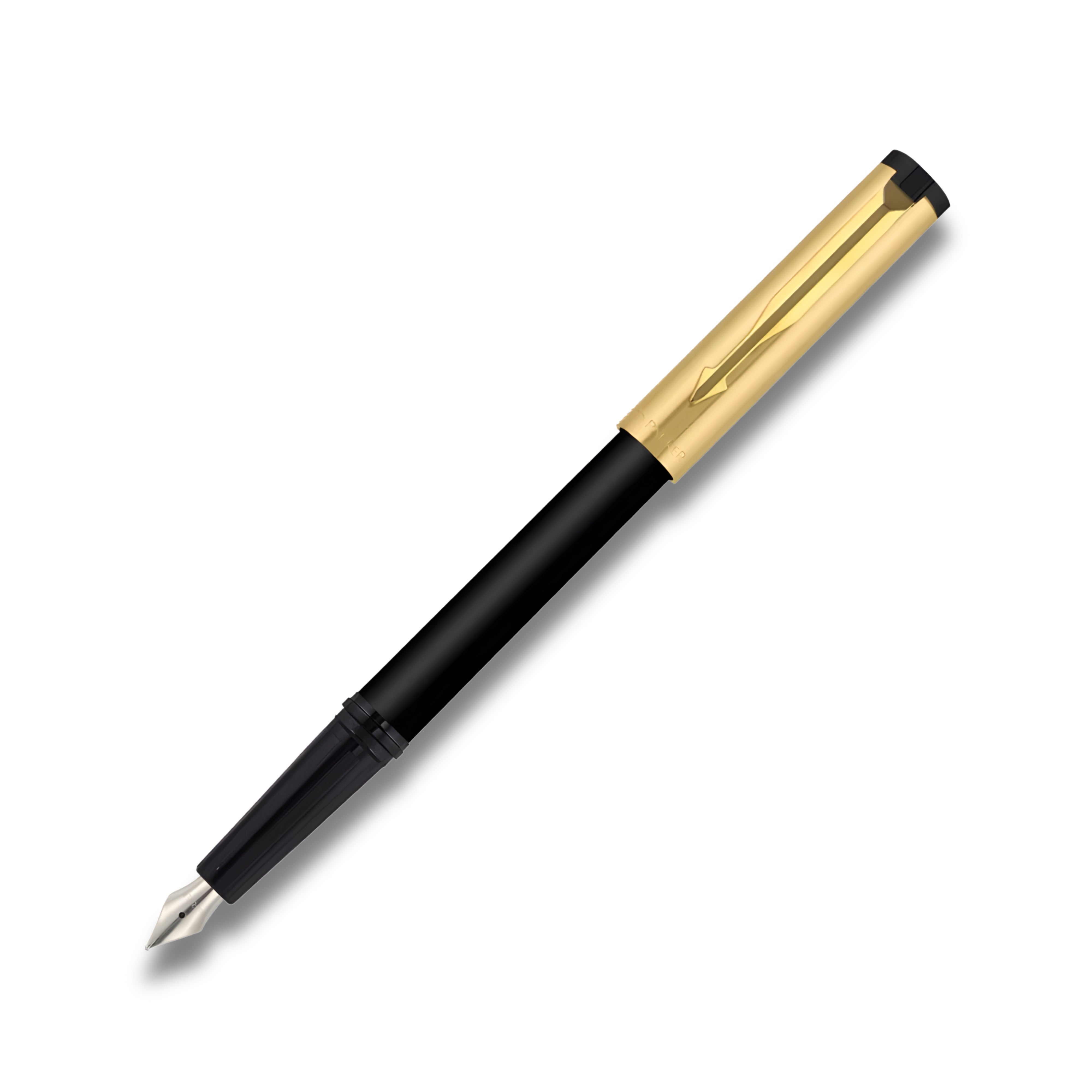 Parker Beta Premium Gold Fountain Pen with Coated Clip
