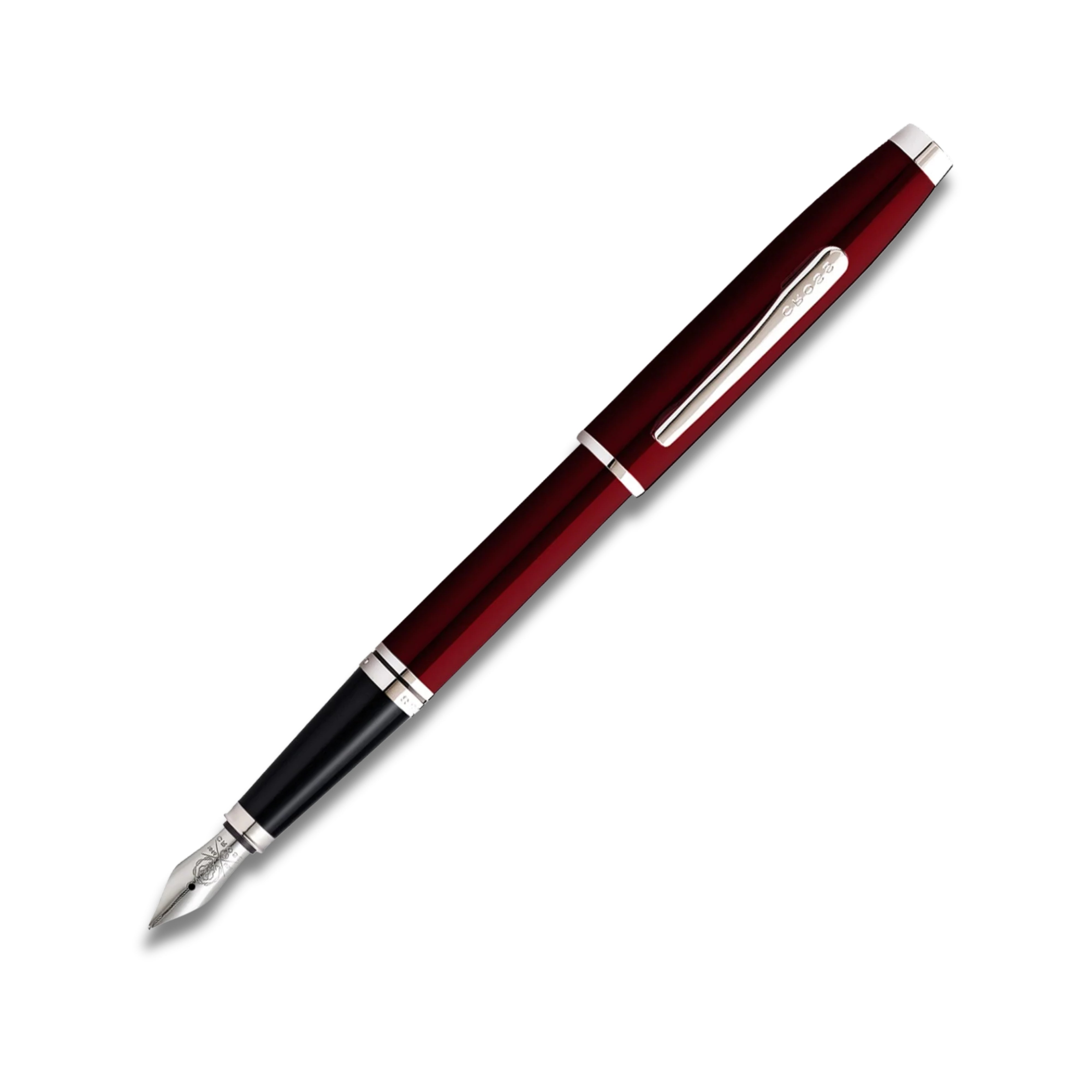 Cross Coventry Red Lacquer Fine Nib Fountain Pen