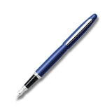 Sheaffer 9401 VFM Neon Blue Fountain Pen With Chrome Trims