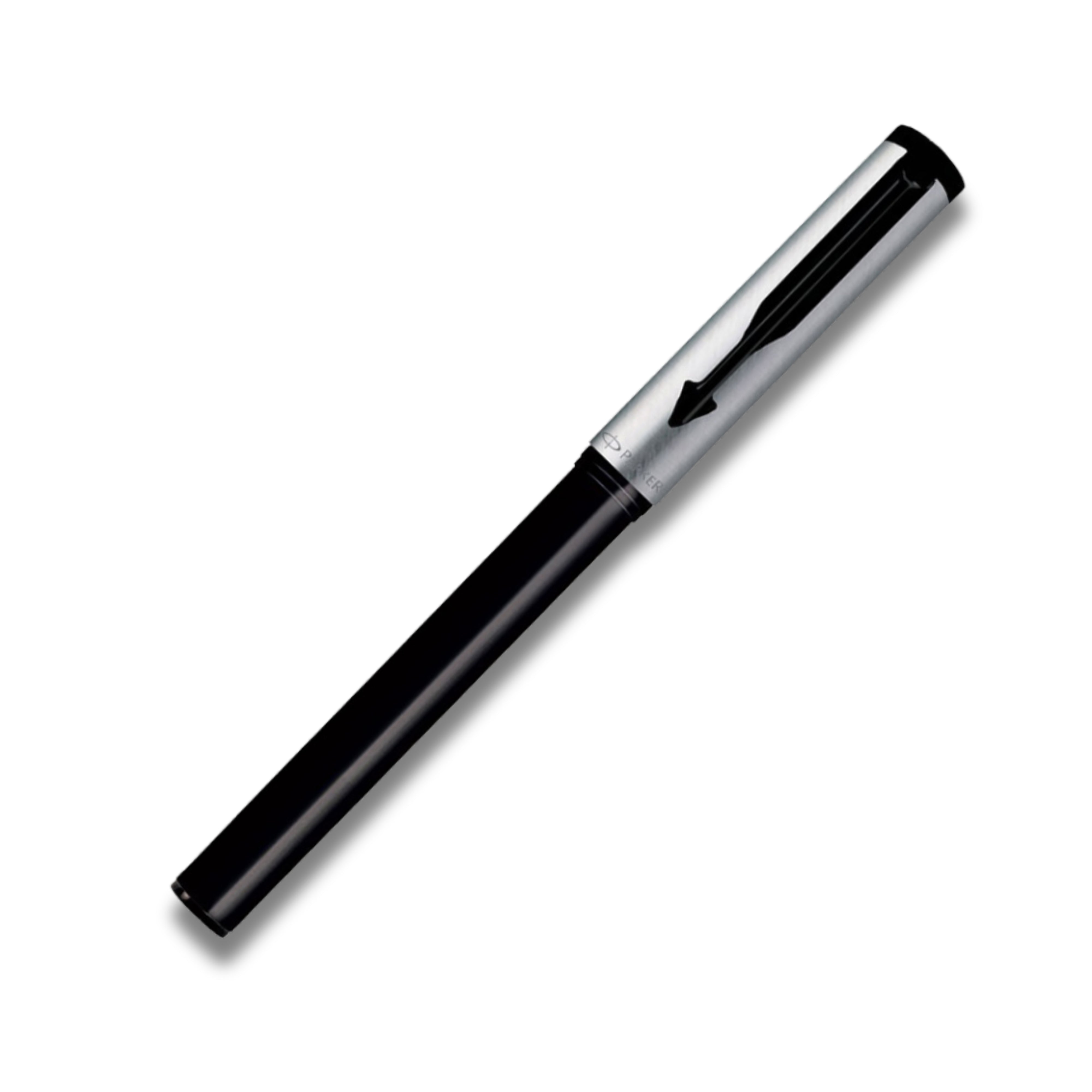 Parker Beta Premium Silver Fountain Pen with Coated Clip