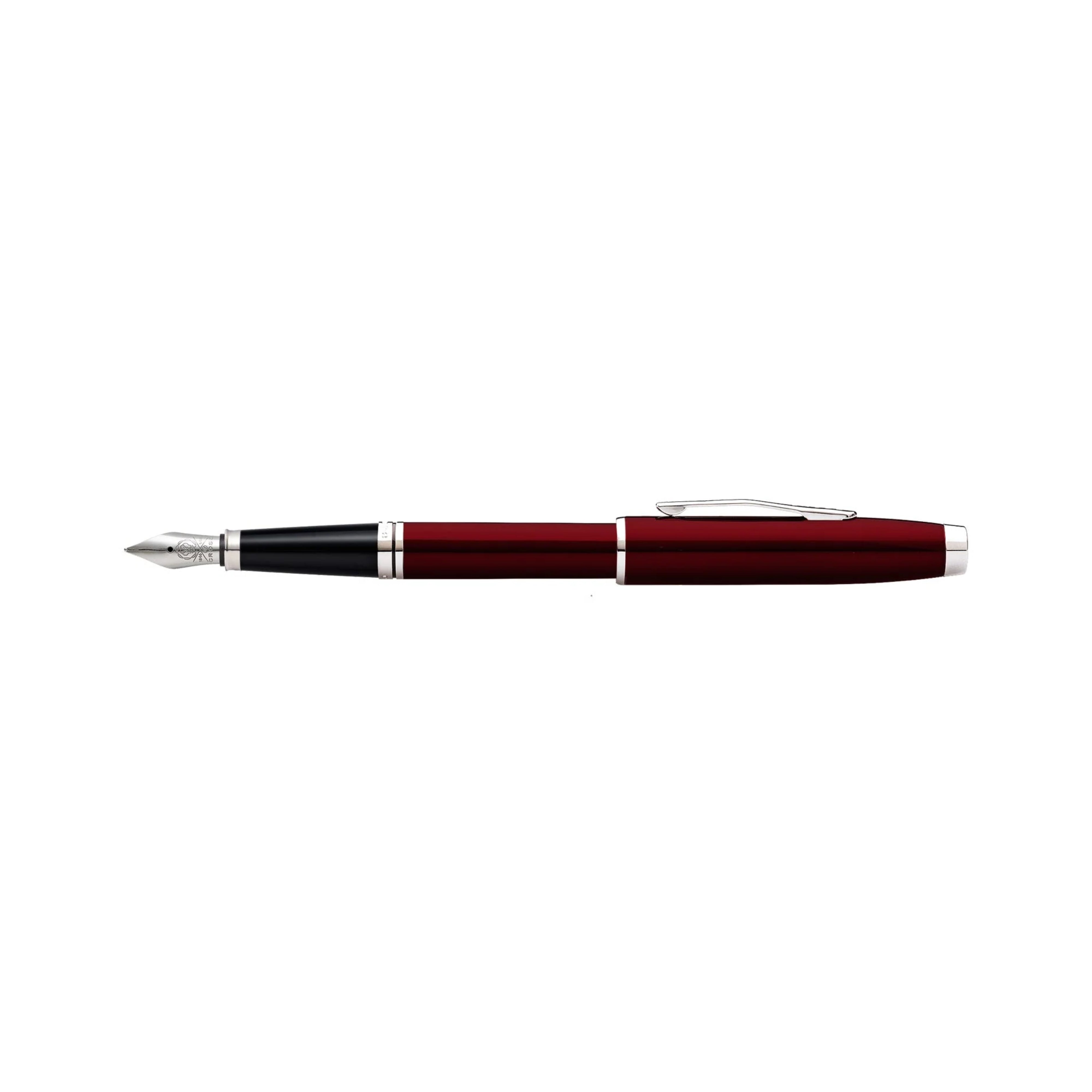 Cross Coventry Red Lacquer Fine Nib Fountain Pen
