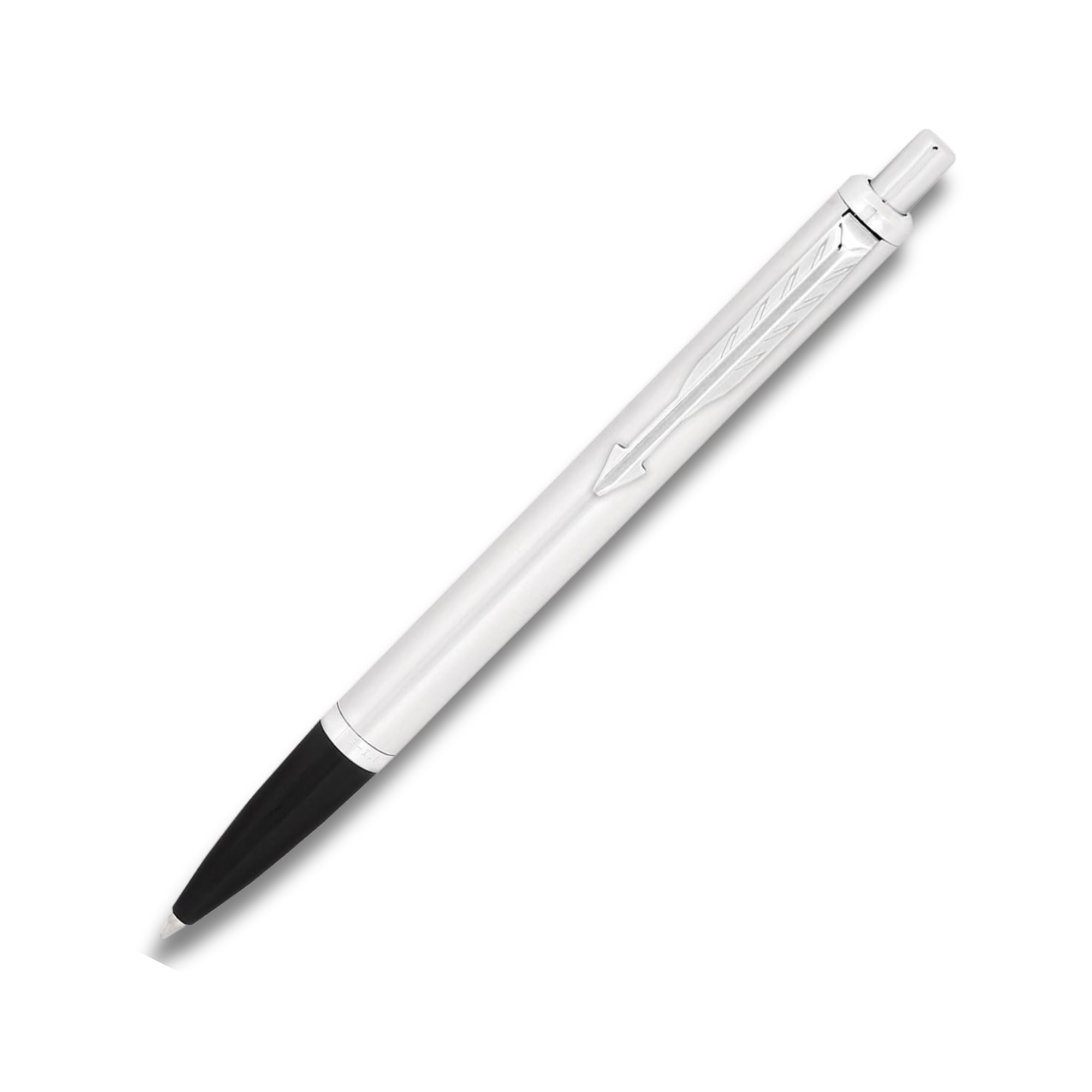 Parker Latitude Shiny Chrome Trim Ballpoint Pen