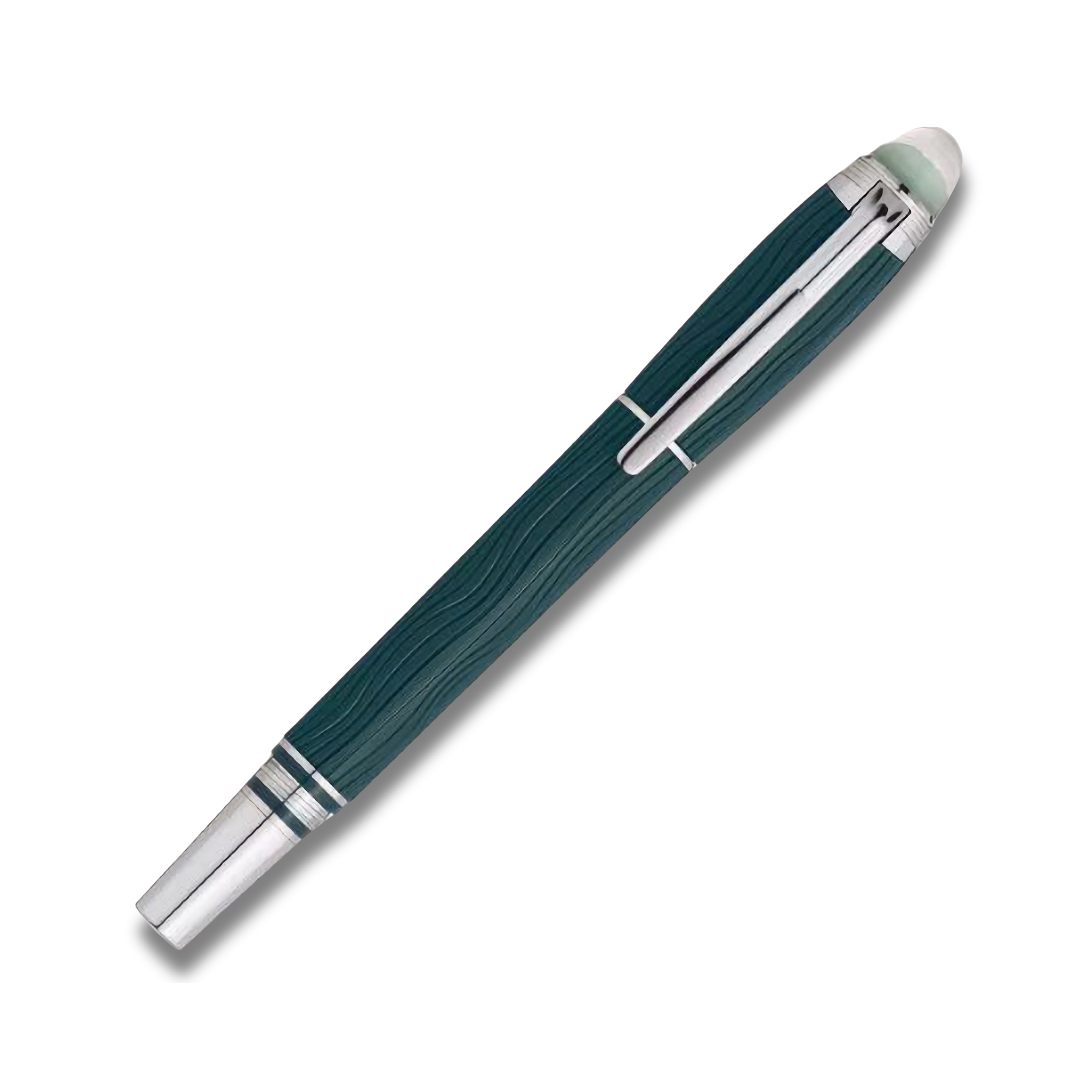 MontBlanc Starwalker Polar Green Precious Resin Fineliner Rollerball Pen