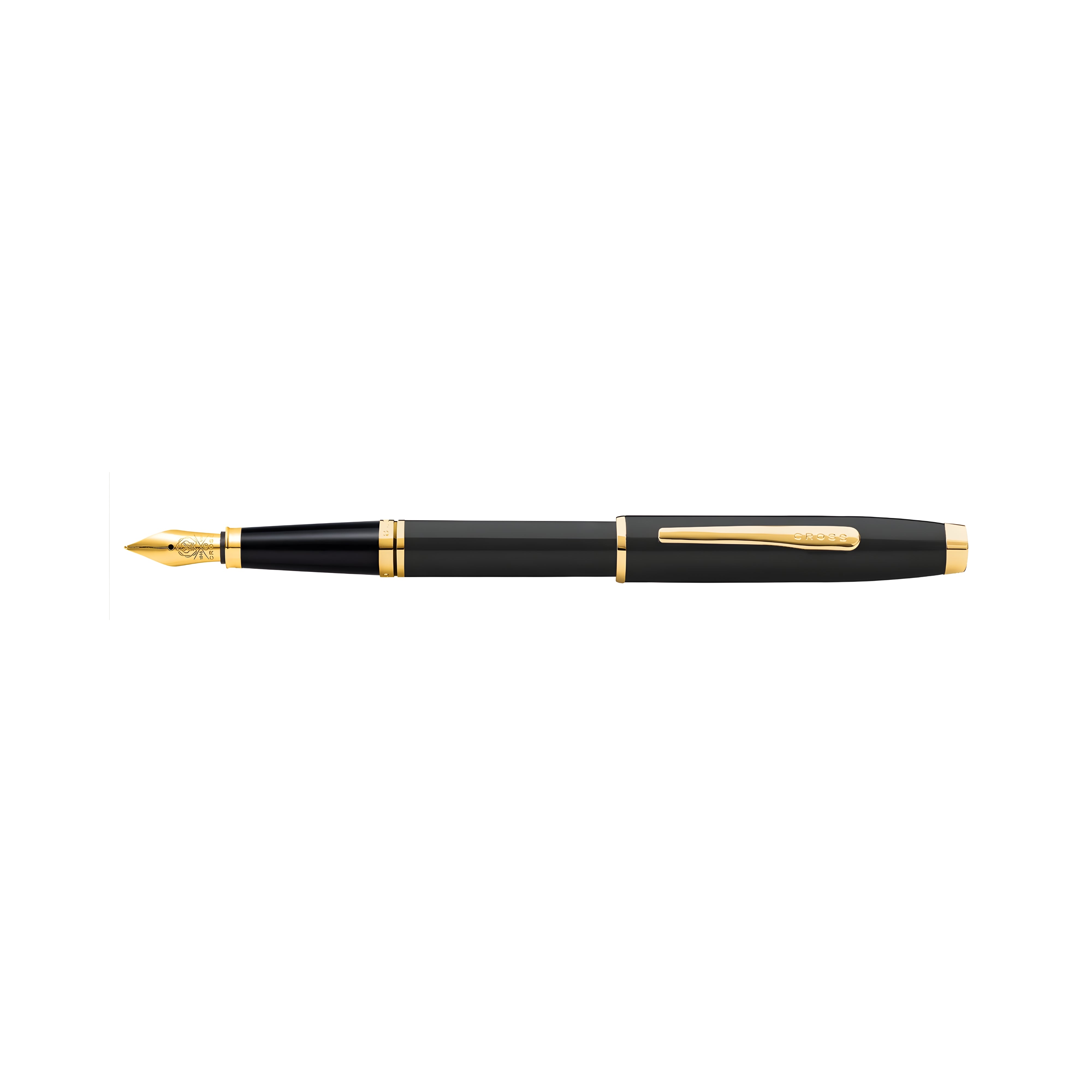 Cross Coventry Black Lacquer with Gold-Tone Fine Nib Fountain Pen