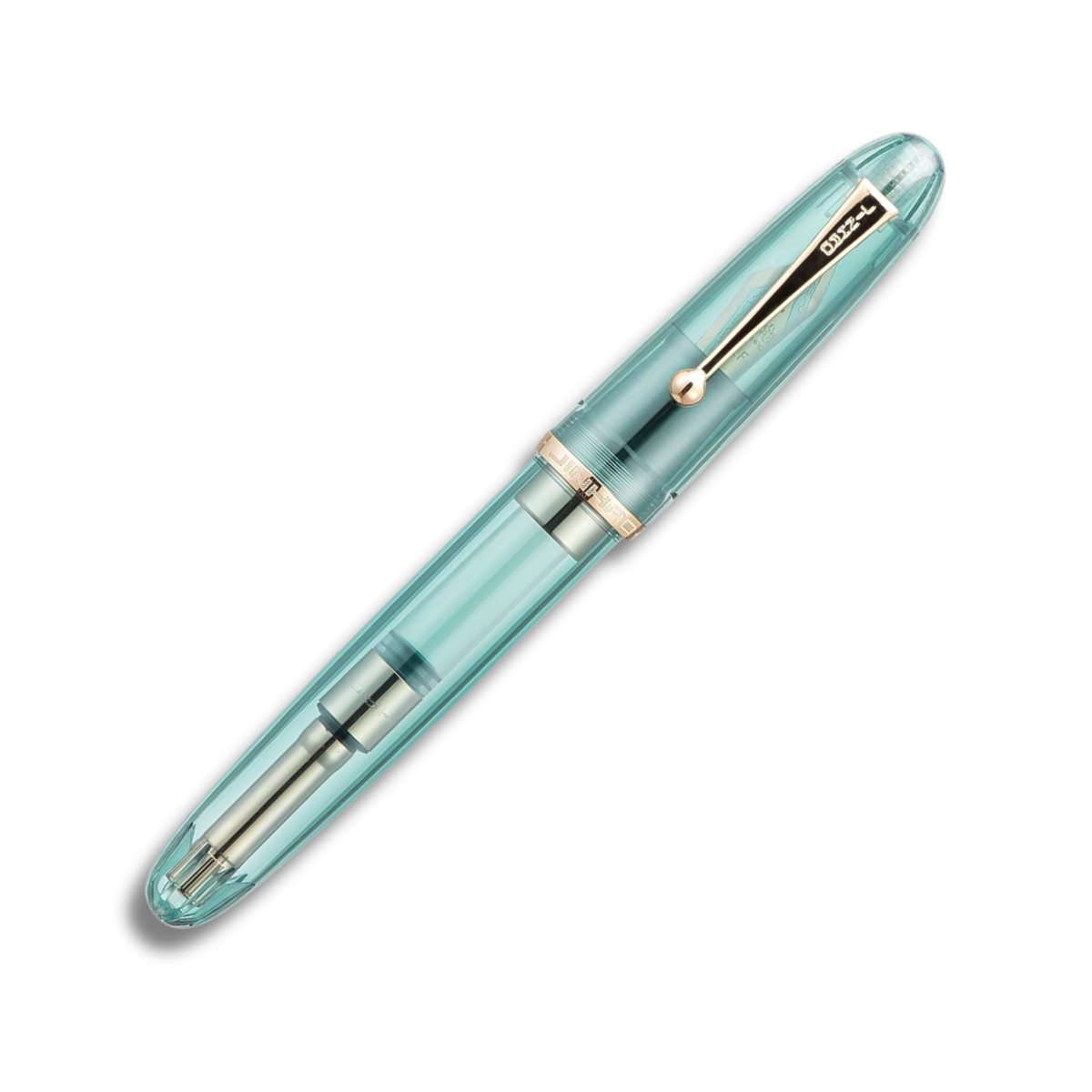 Jinhao 9019 Dadao Transparent Light Blue Fountain Pen