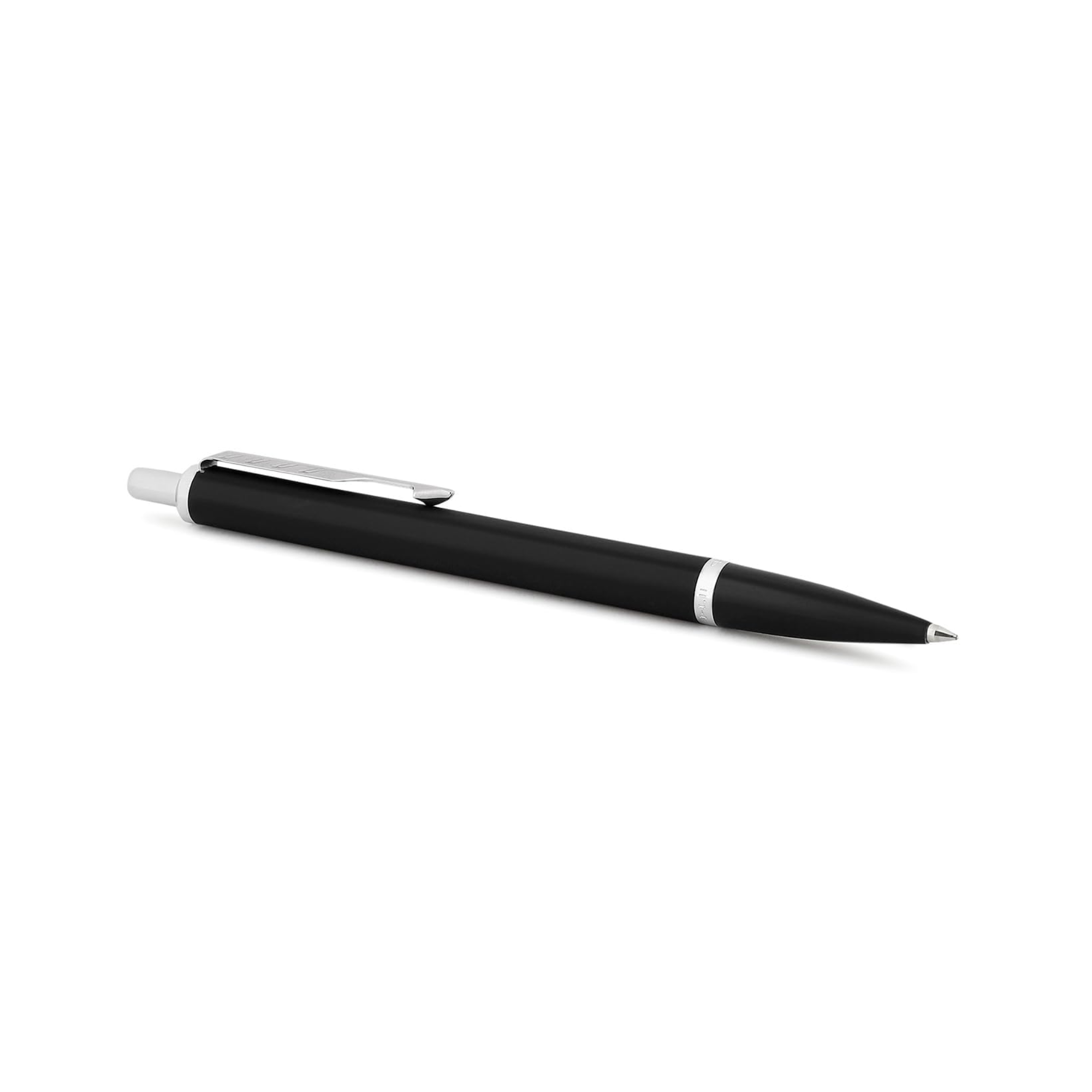 Parker Latitude Matte Black Chrome Trim Ballpoint Pen