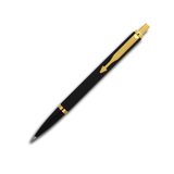 Parker Latitude Matte Black Gold Trim Ballpoint Pen