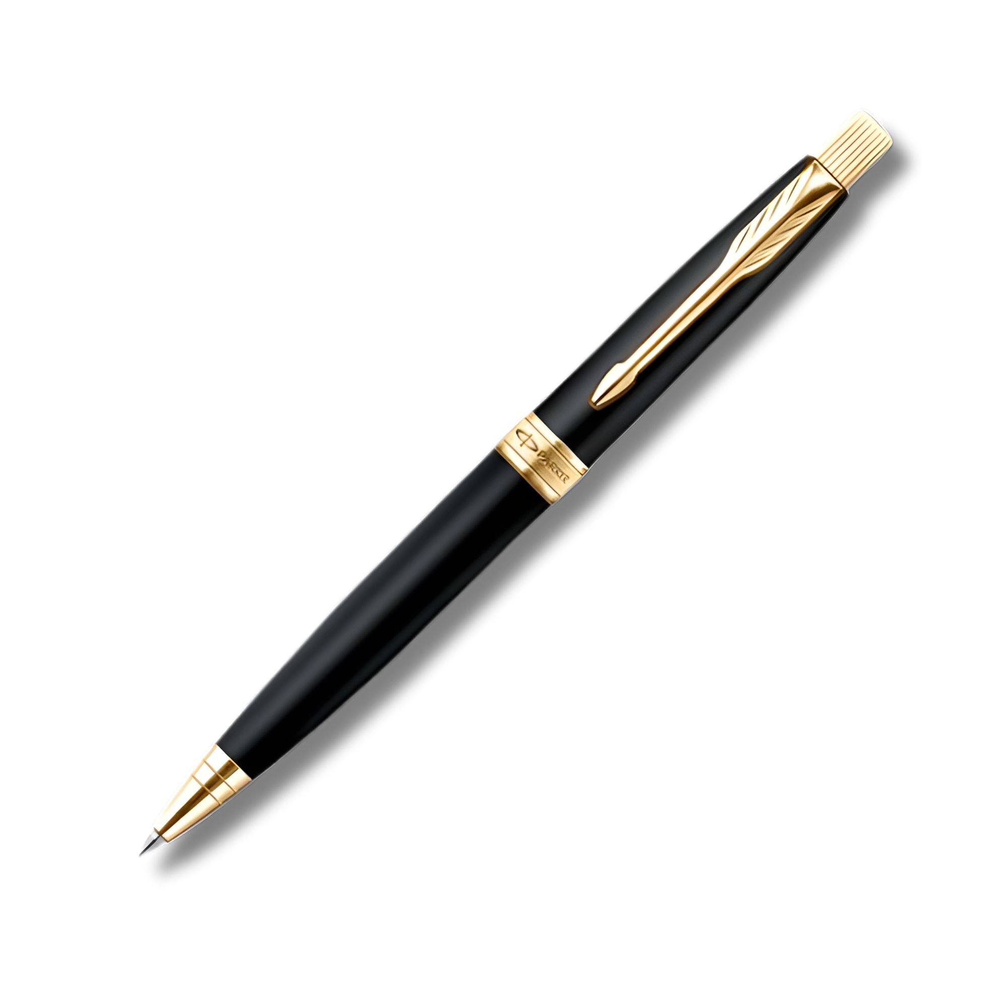 Parker Aster Matte Black GT Ball Pen with Credit Card Holder