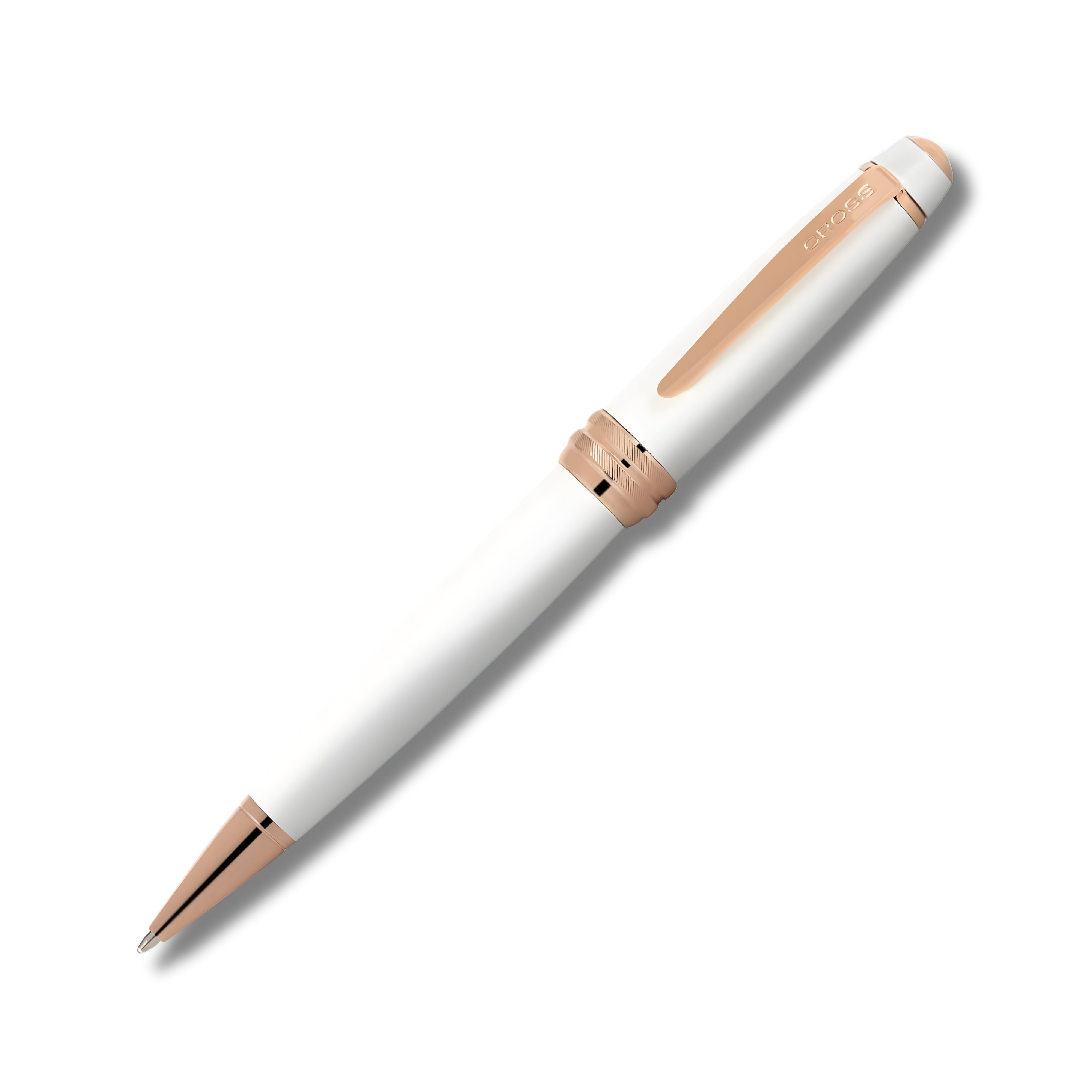 Cross Bailey Pearlescent White Lacquer Ballpoint Pen