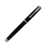 Baoer Glossy Black with Chrome Trim Fountain Pen