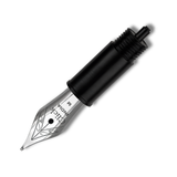 Click Chrome Fountain Pen Nib- Medium