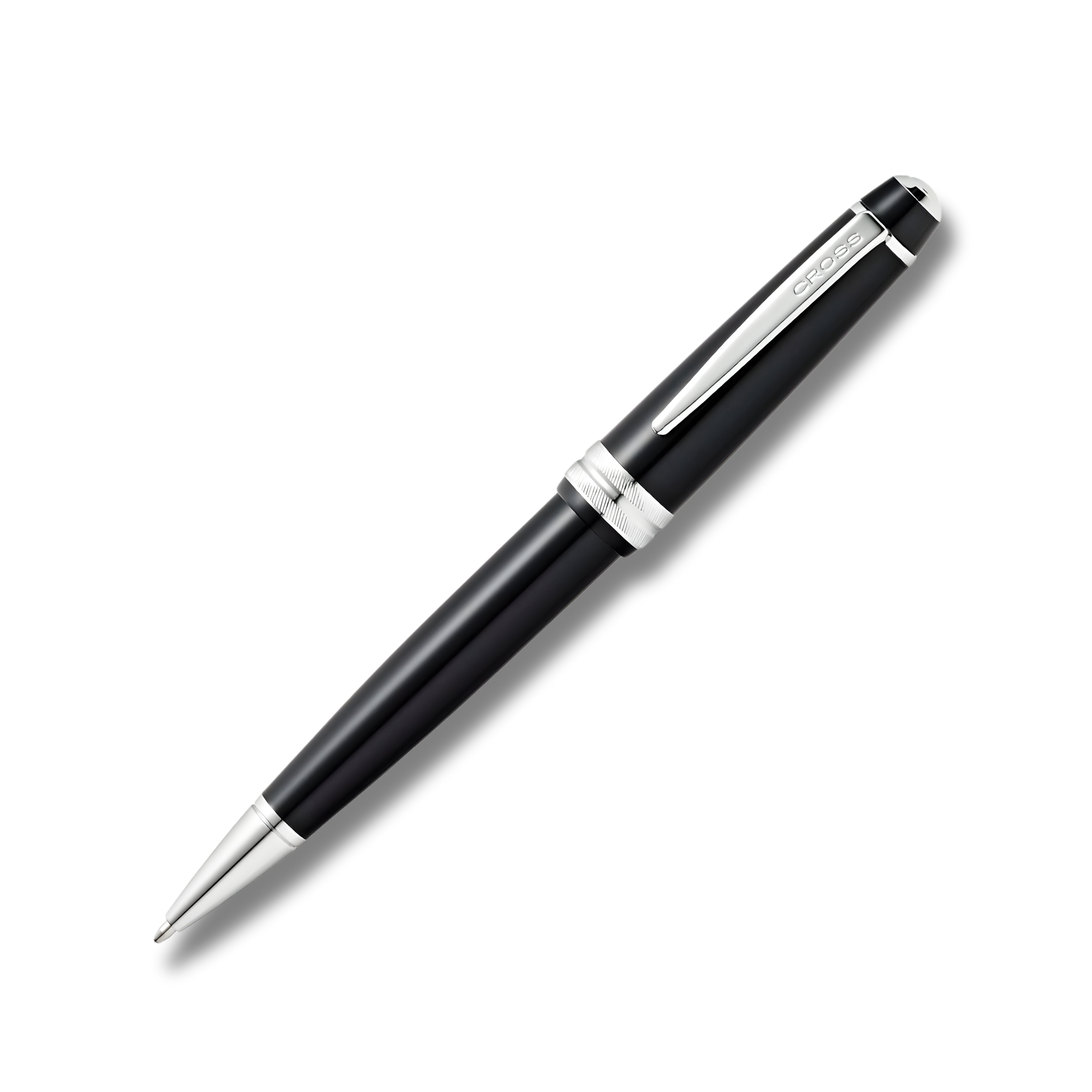 Cross AT0742-1 Bailey Light Ballpoint Pen Black with Chrome Trims