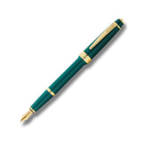 Cross Bailey Light Polished Green Resin and Gold Tone Fountain Pen