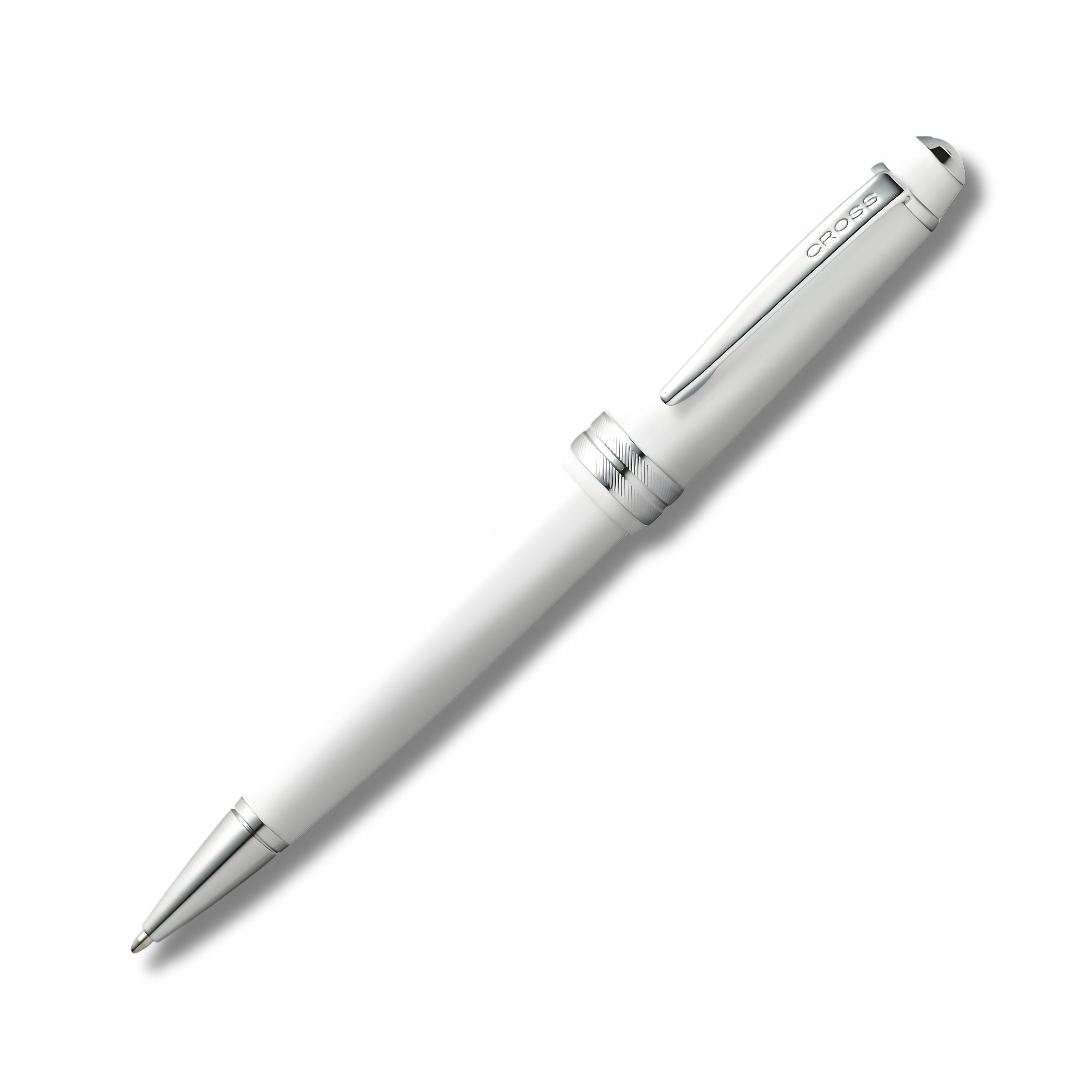 Cross Bailey Light Polished White Resin Ballpoint Pen