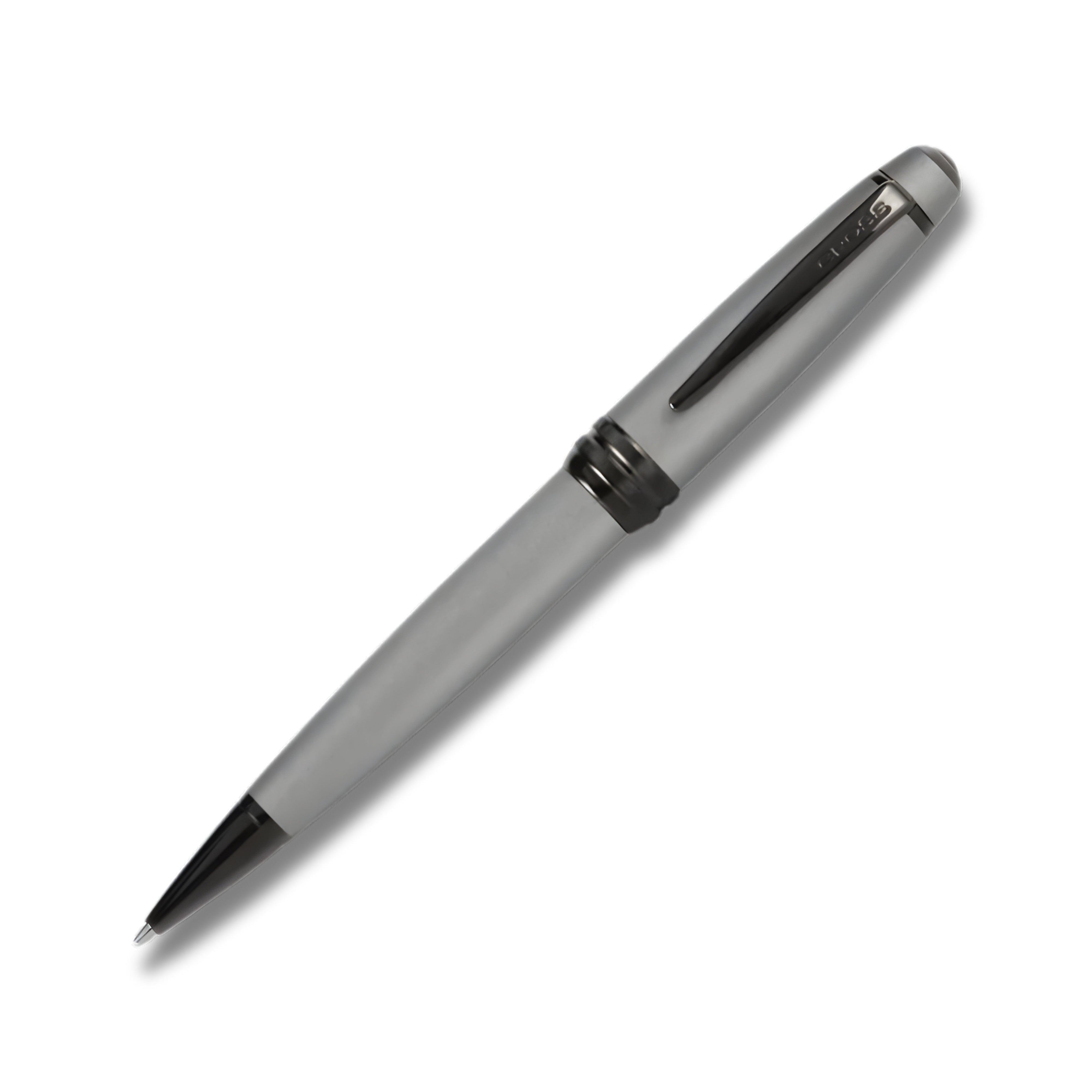 Cross Bailey Matte Gray Lacquer Ballpoint Pen