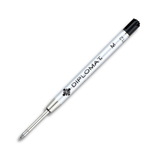 Diplomat Black EasyFlow Ballpoint Refill- Medium