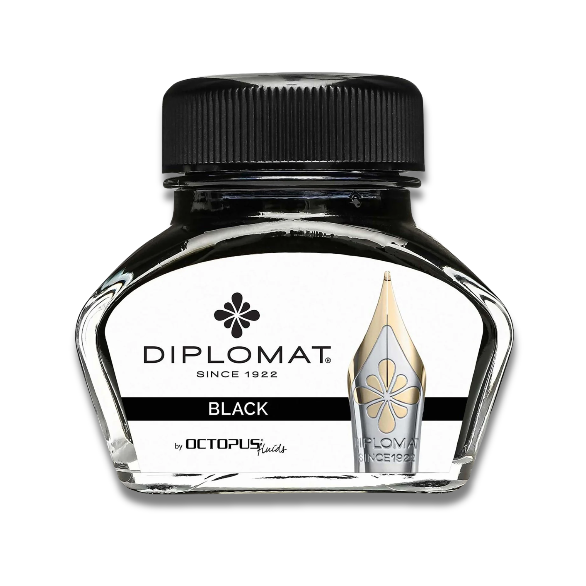 Diplomat Octopus Black Ink Bottle (30ml)