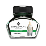 Diplomat Octopus Moss Green Ink Bottle - 30ml