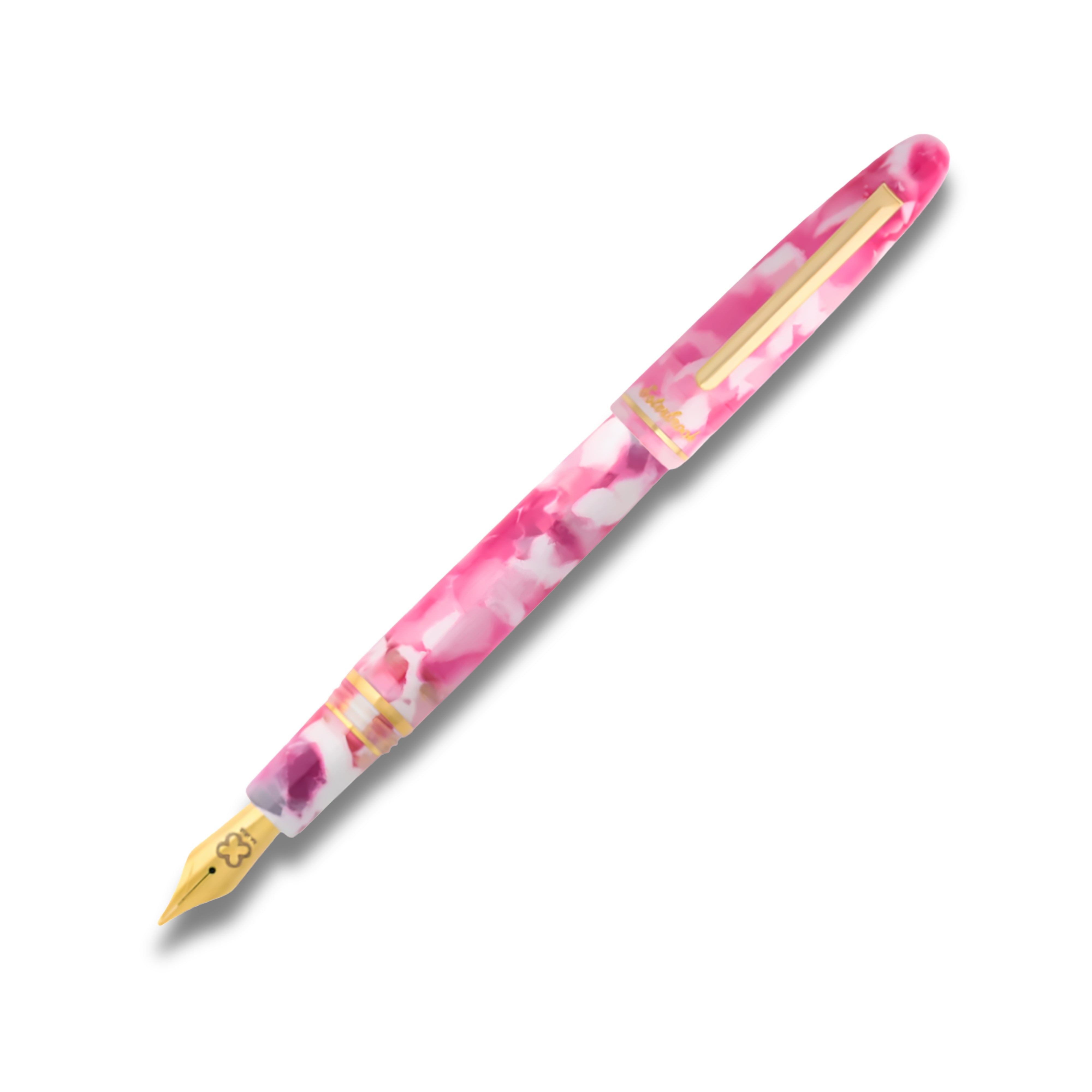 Esterbrook Estie Bestie Gold Trim Fountain Pen - Bubble Gum Pink