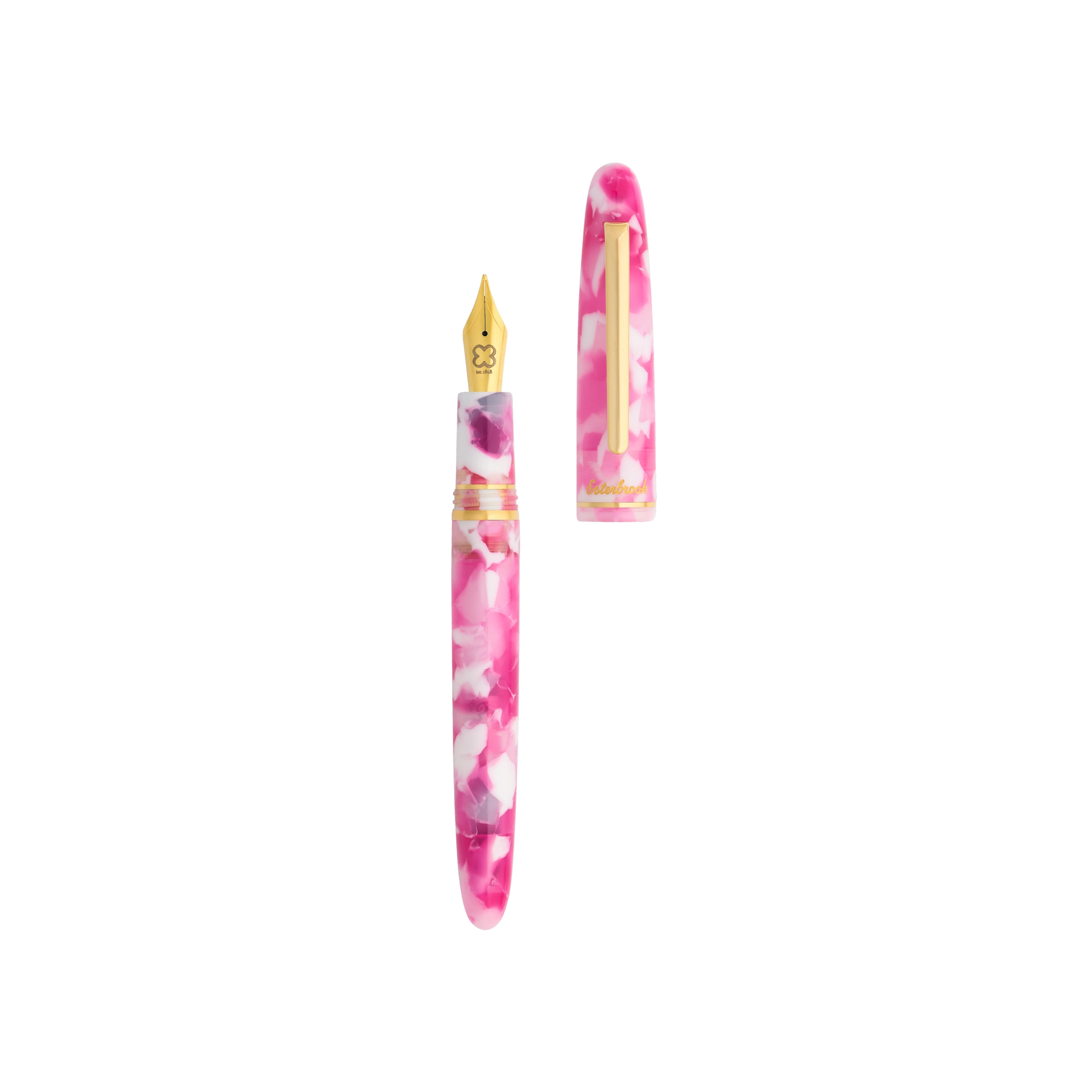 Esterbrook Estie Bestie Gold Trim Fountain Pen - Bubble Gum Pink