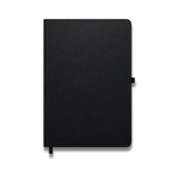 FUZO - The Pupil Italian Soft PU Notebook - Black