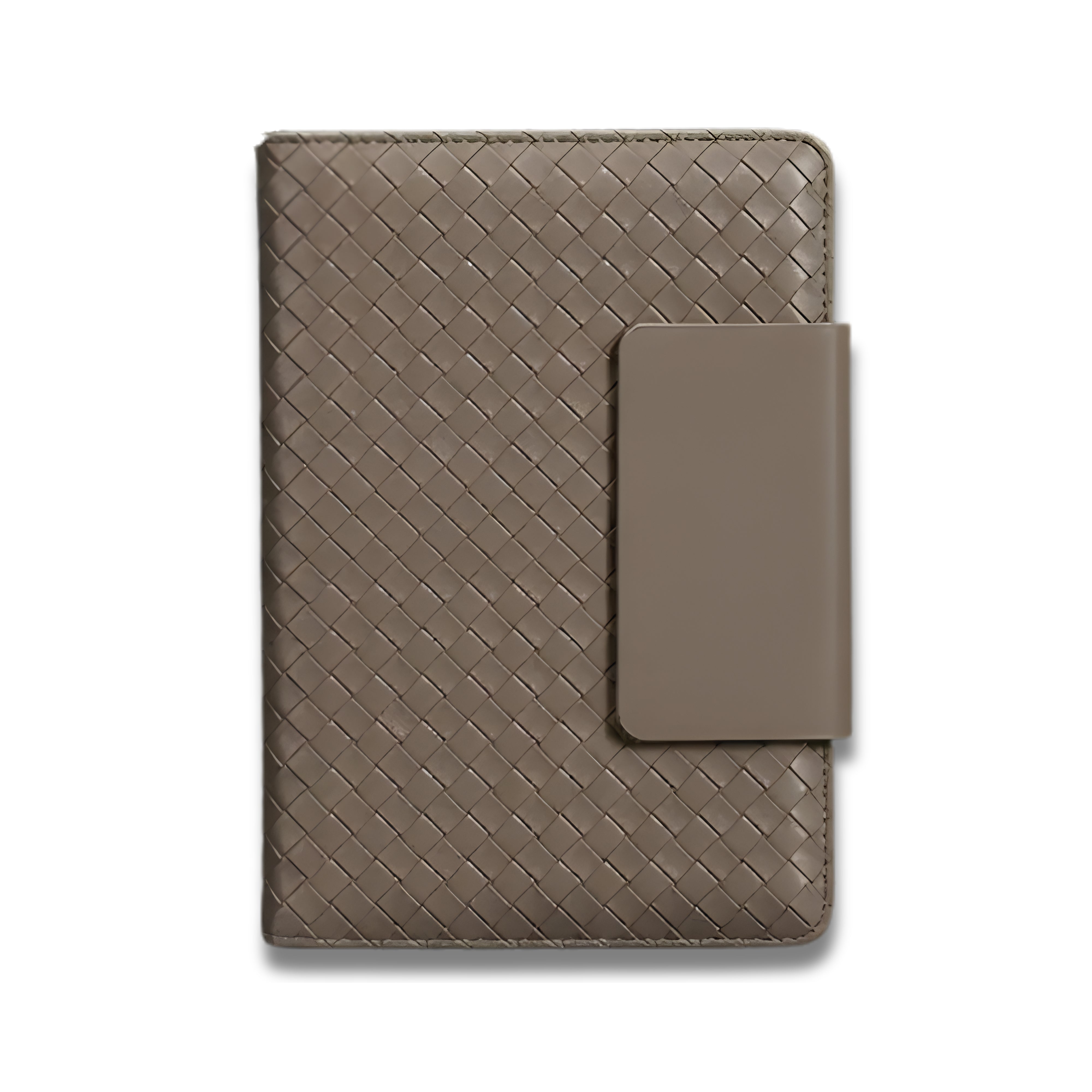 FUZO The Surrogate Woven Textured Leatherette Notebook with Magnetic Flap