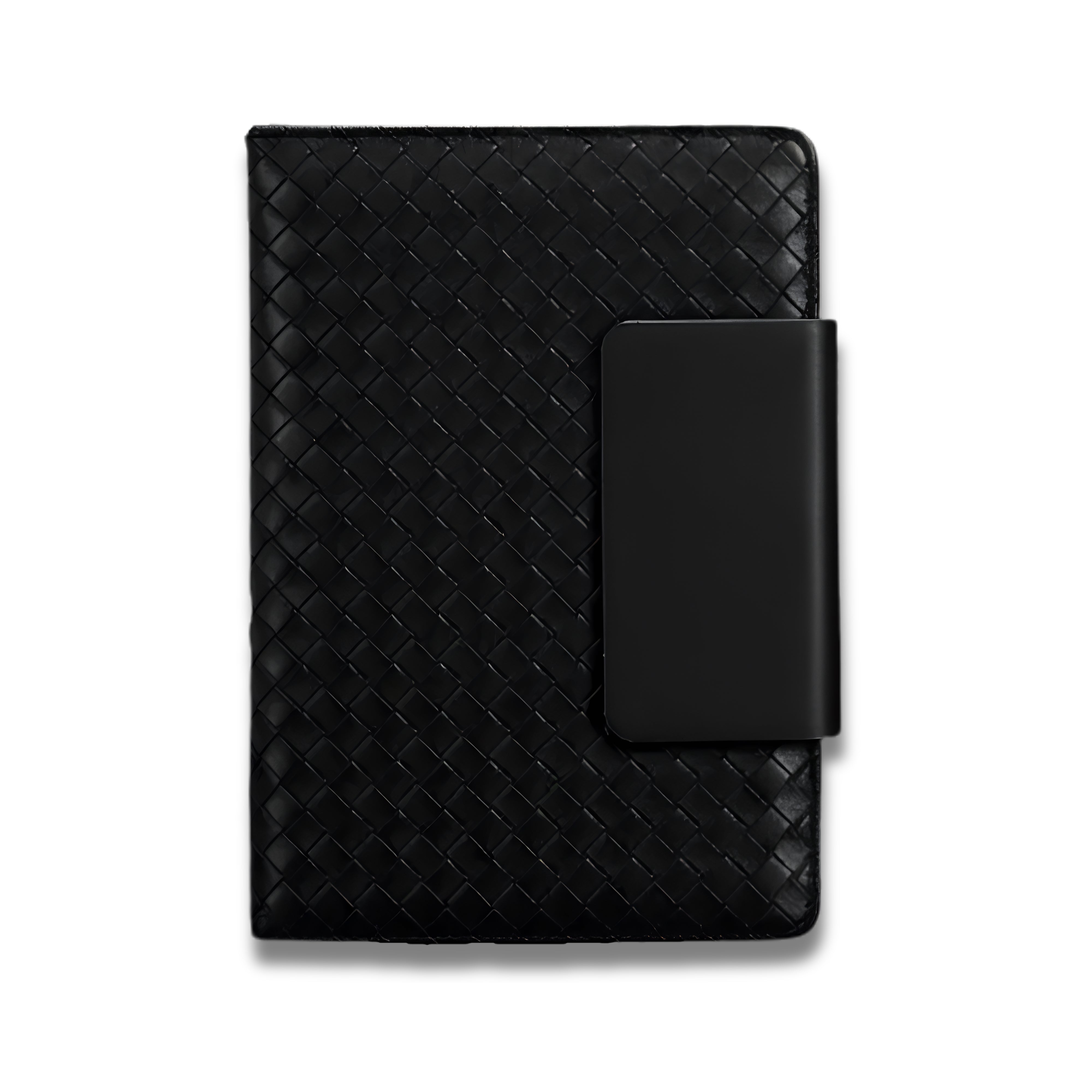FUZO The Surrogate Woven Textured Leatherette Notebook with Magnetic Flap