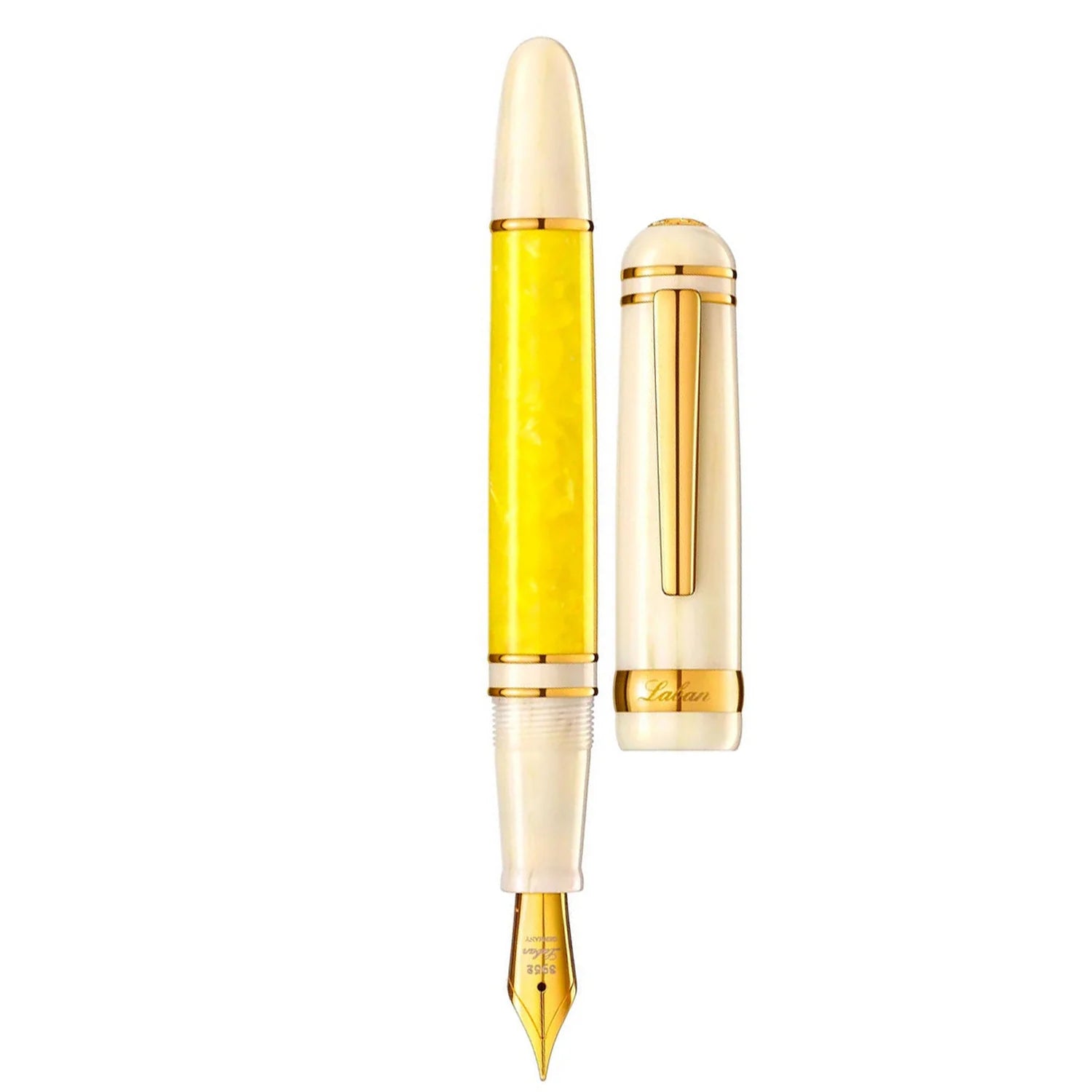 Laban 325 Ginkgo Gold Trim Fountain Pen