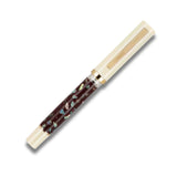 Jinhao 58 Ivory White (Red Shell) Fountain Pen with Gold Trims